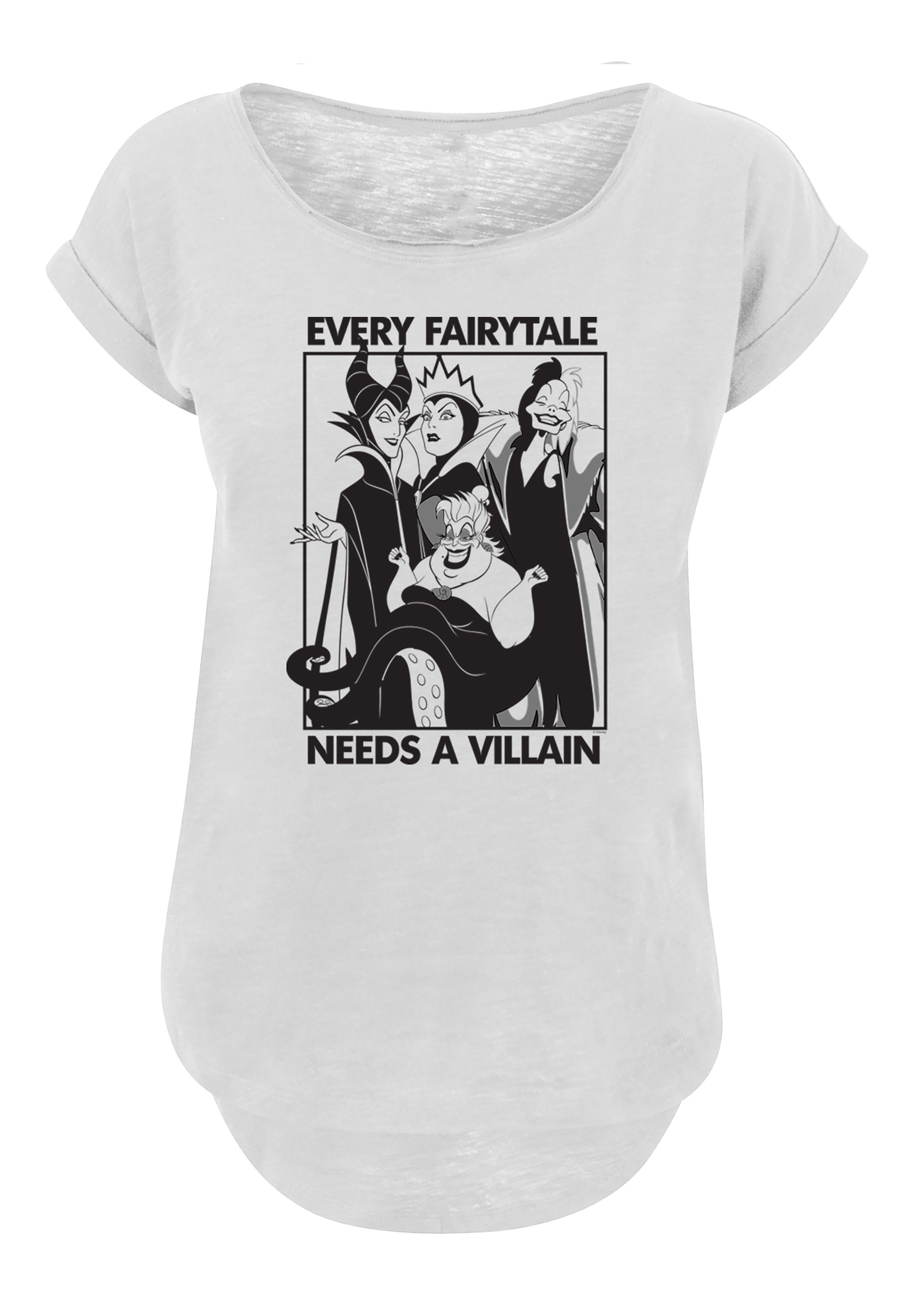 F4NT4STIC T-Shirt "Disney Classic Villains", Print günstig online kaufen