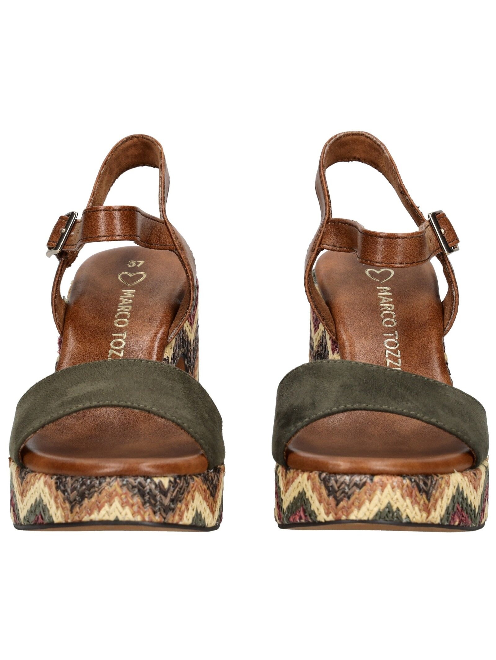 Thumbnail - MARCO TOZZI High-Heel-Sandalette "Marco Tozzi Sandalen Lederimitat/Textil"