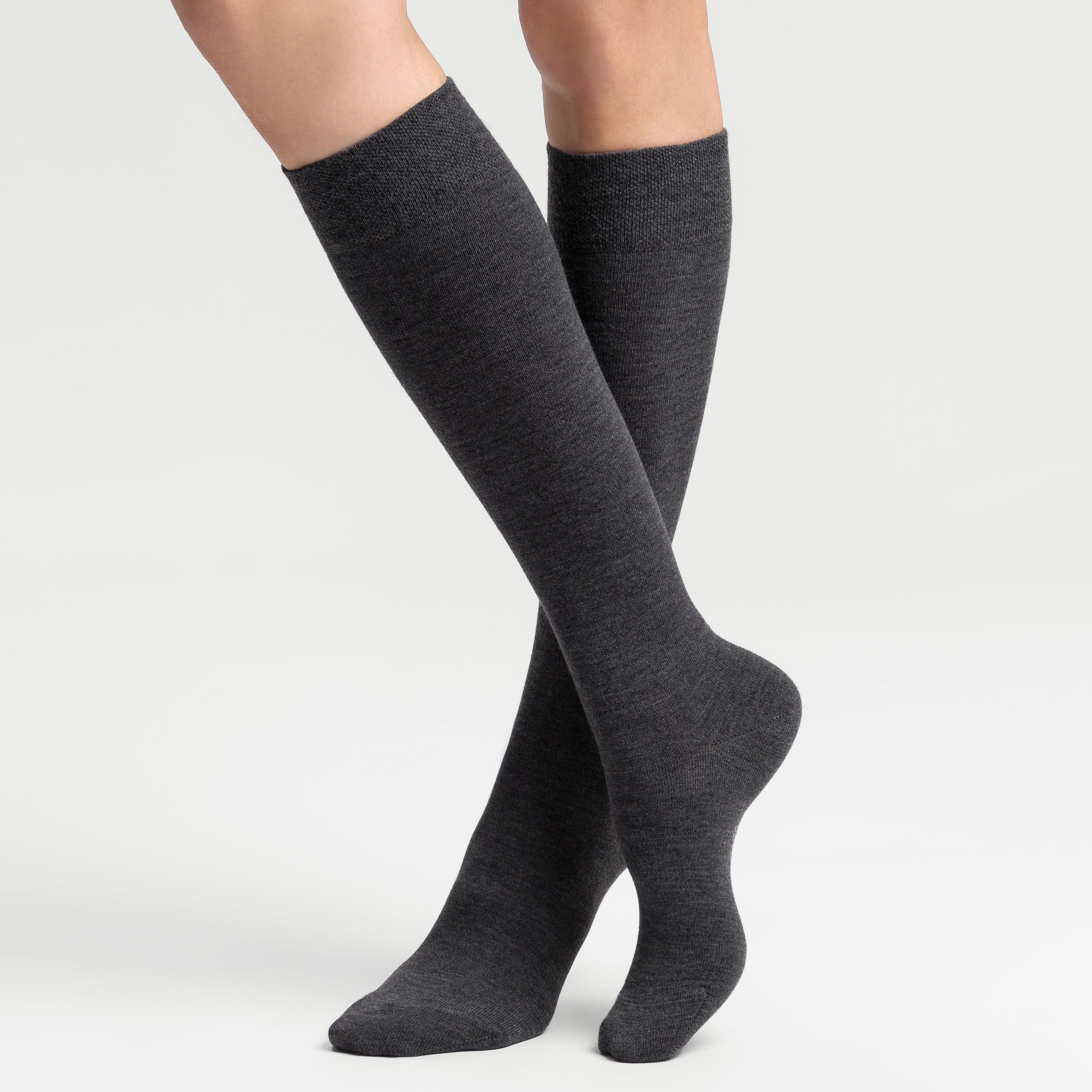 Hudson Kniestrümpfe "RELAX WOOLMIX CLIMA" Klimaregulierende Kniestrümpfe aus Baum- und Schurwolle