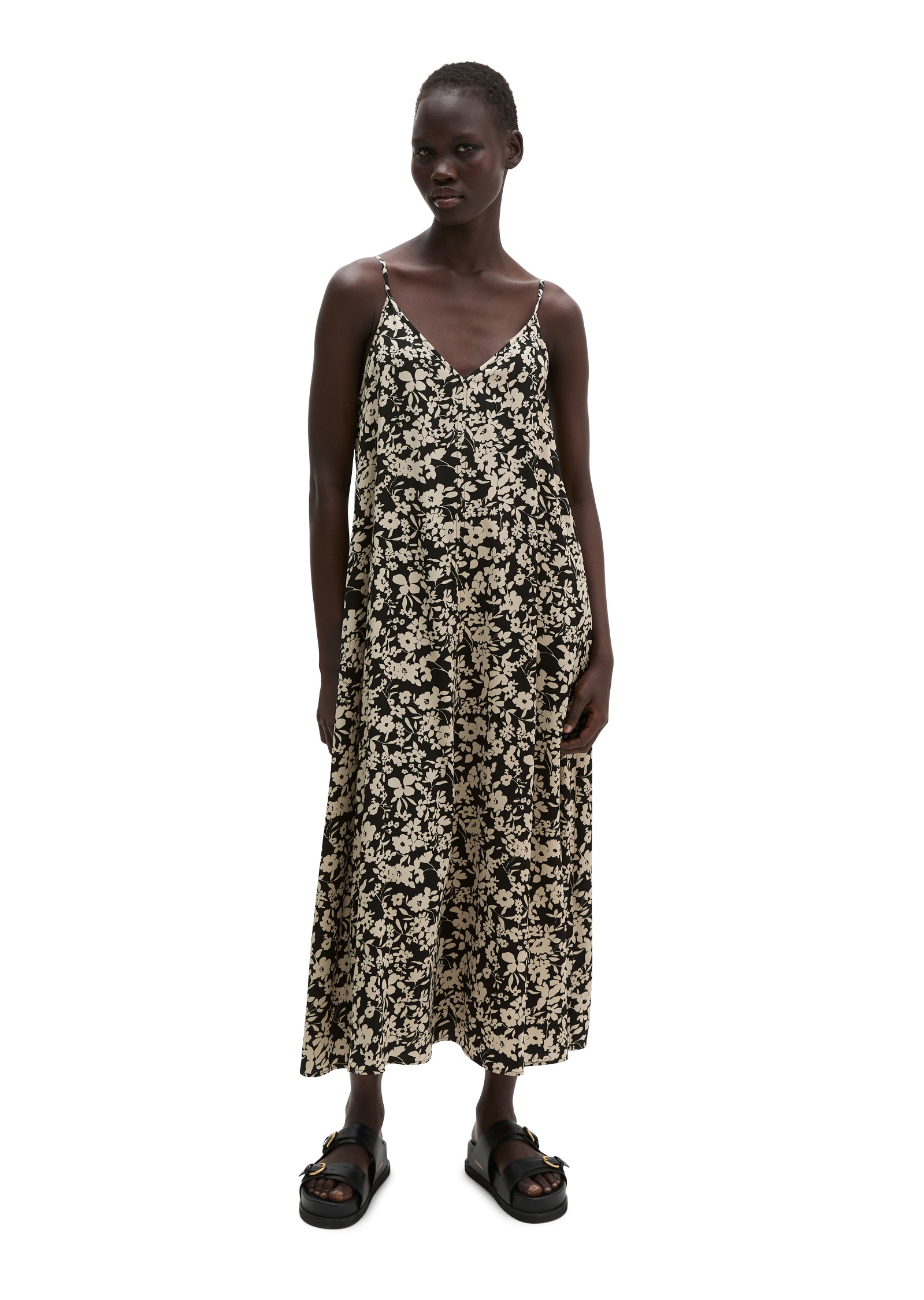 Marc O'Polo Maxikleid »aus bedrucktem Viskose-Twill«