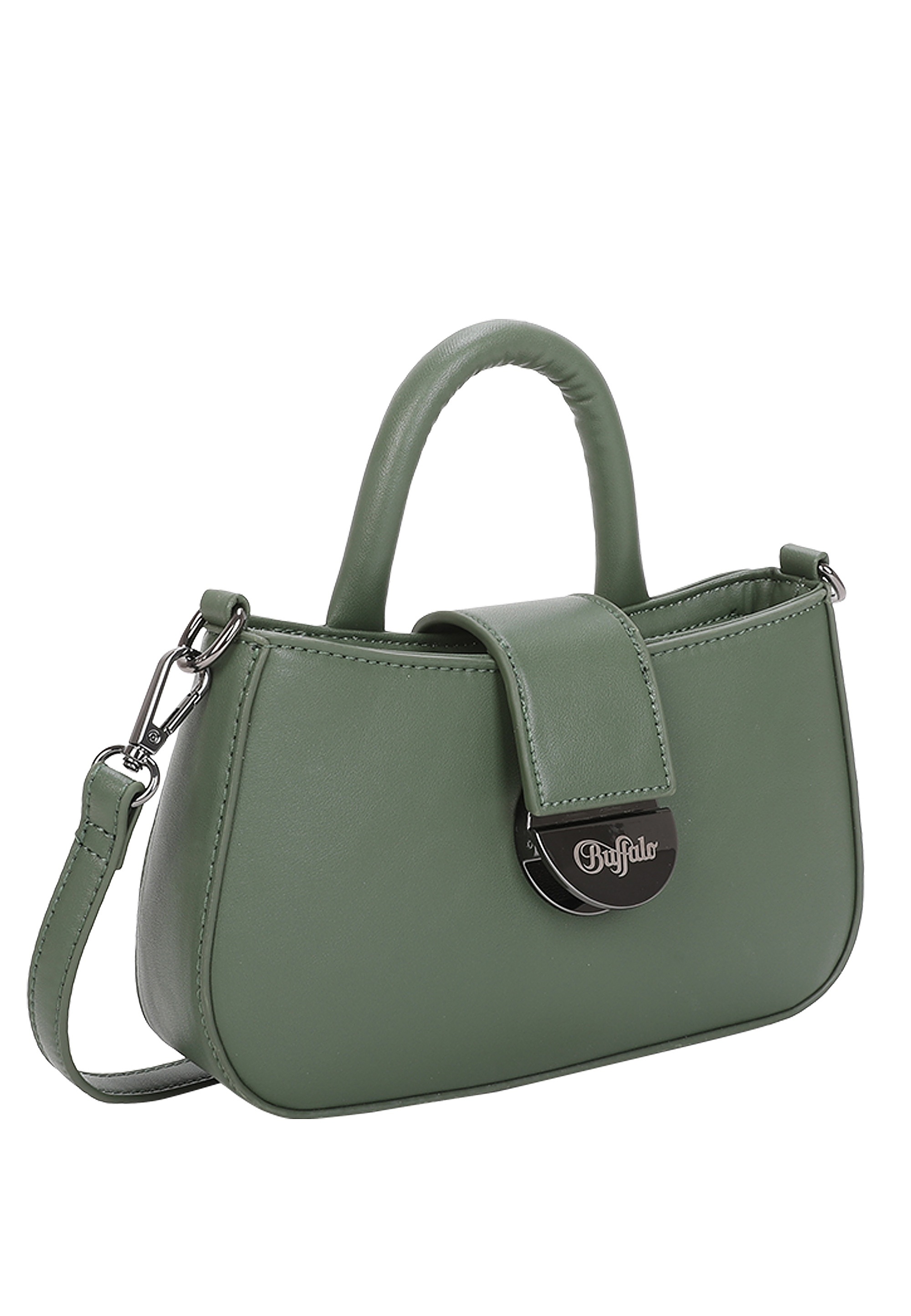 Buffalo Schultertasche »Curve«, mit dekorativem Clip-Metallverschluss