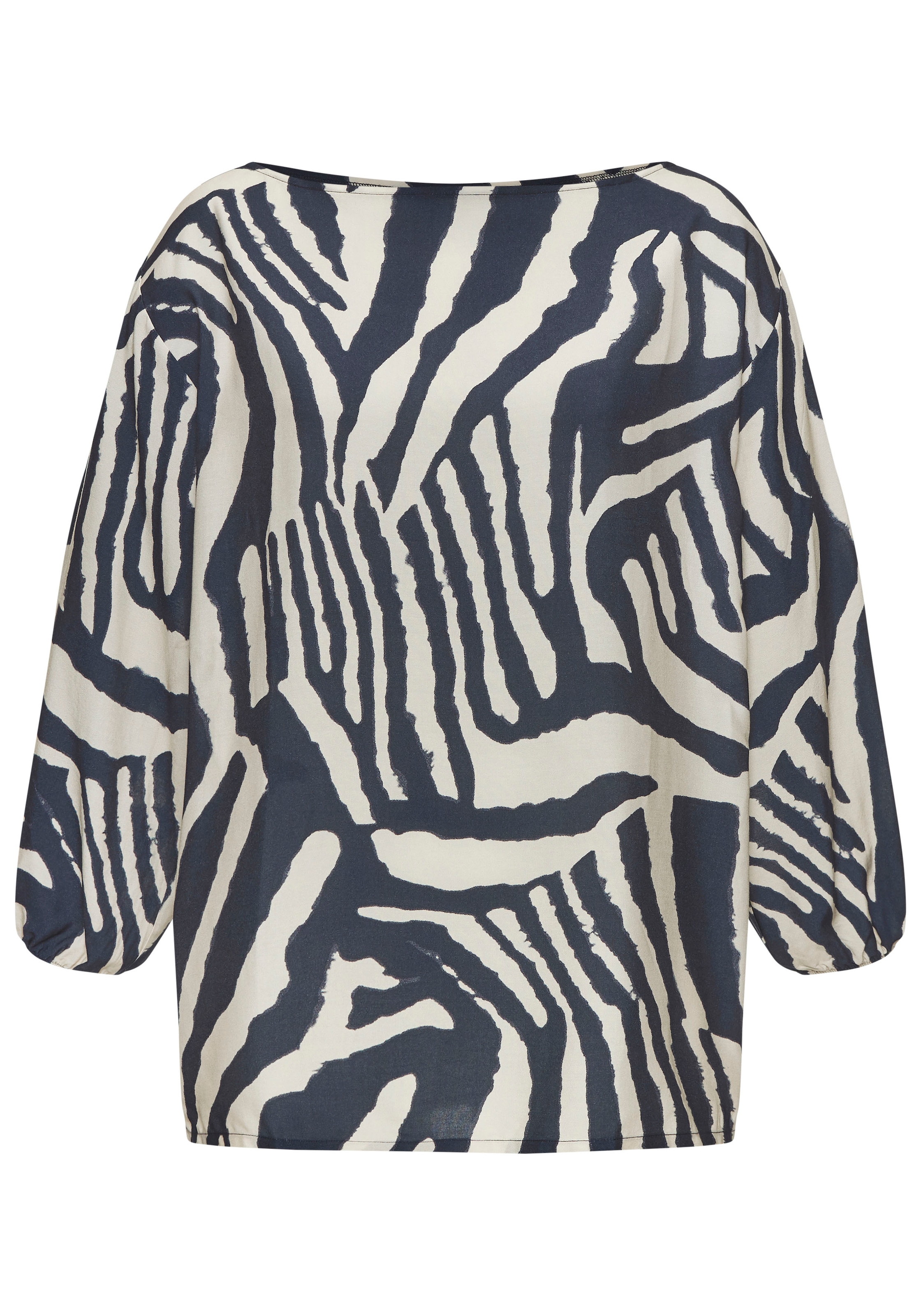 LASCANA Schlupfbluse, mit Animalprint, Damenbluse, modisch