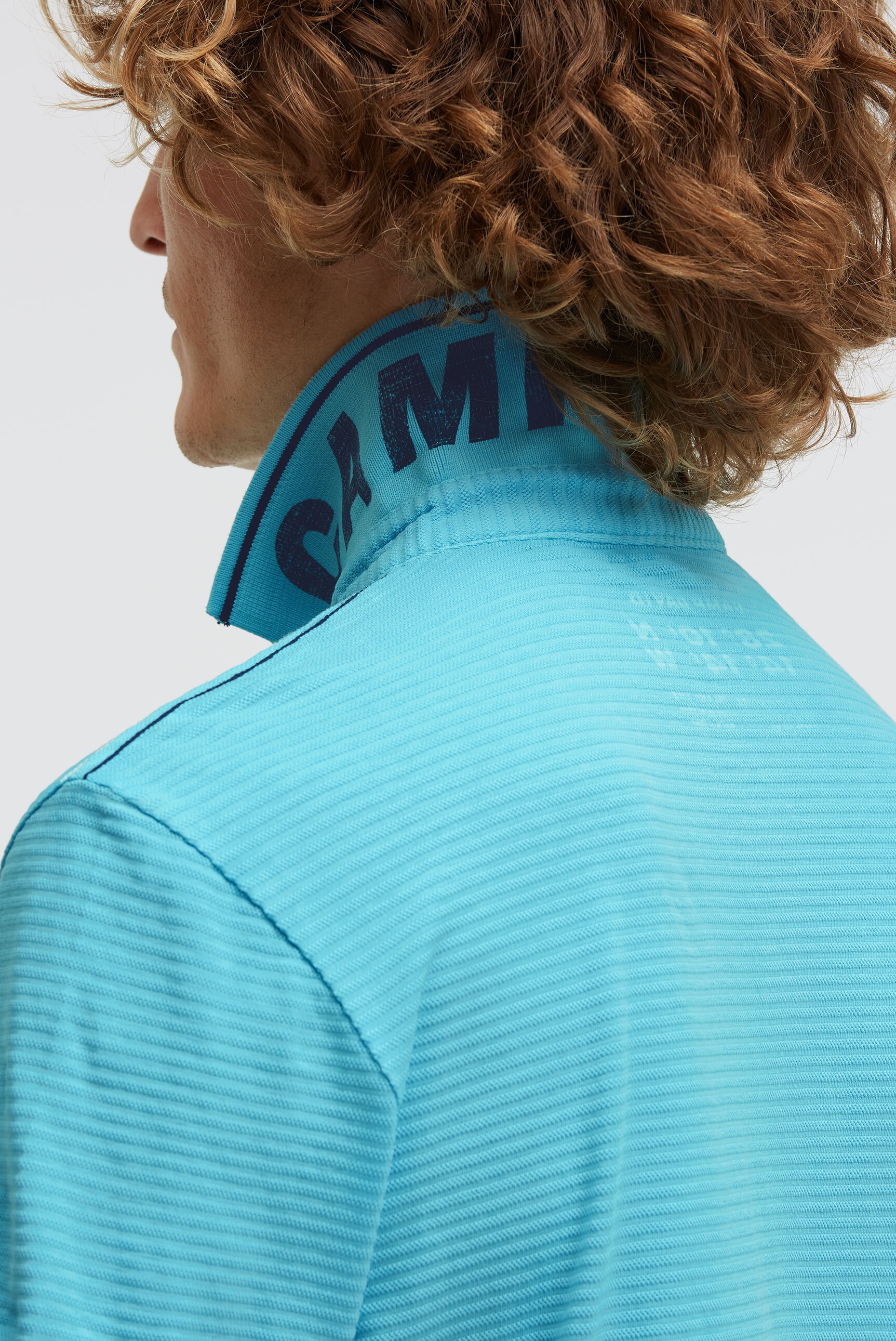 CAMP DAVID Poloshirt mit Kontrastnähten