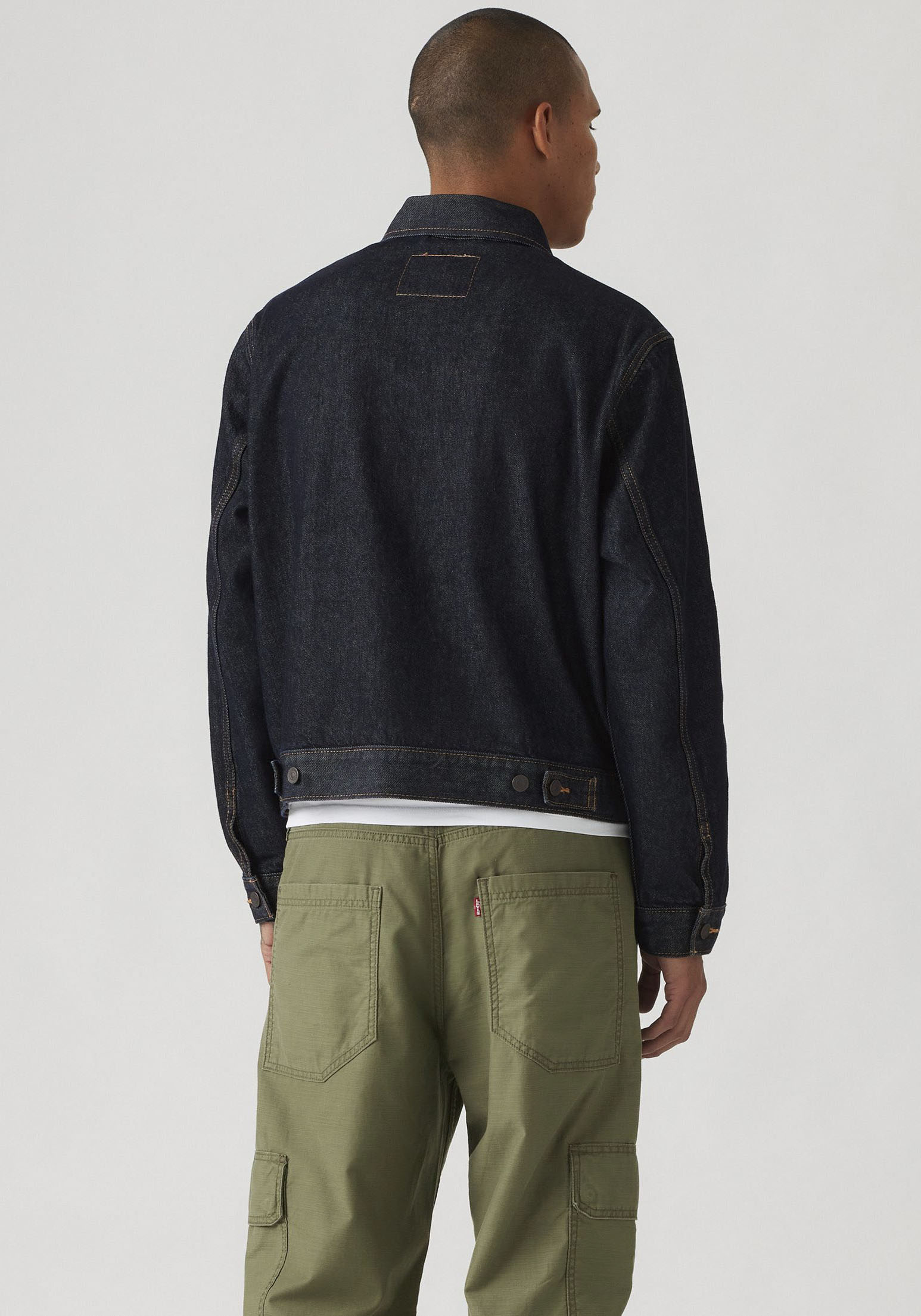 Thumbnail - Levis Jeansjacke "EMBARCADERO STATION" mit kontrastfarbenen Steppnähten