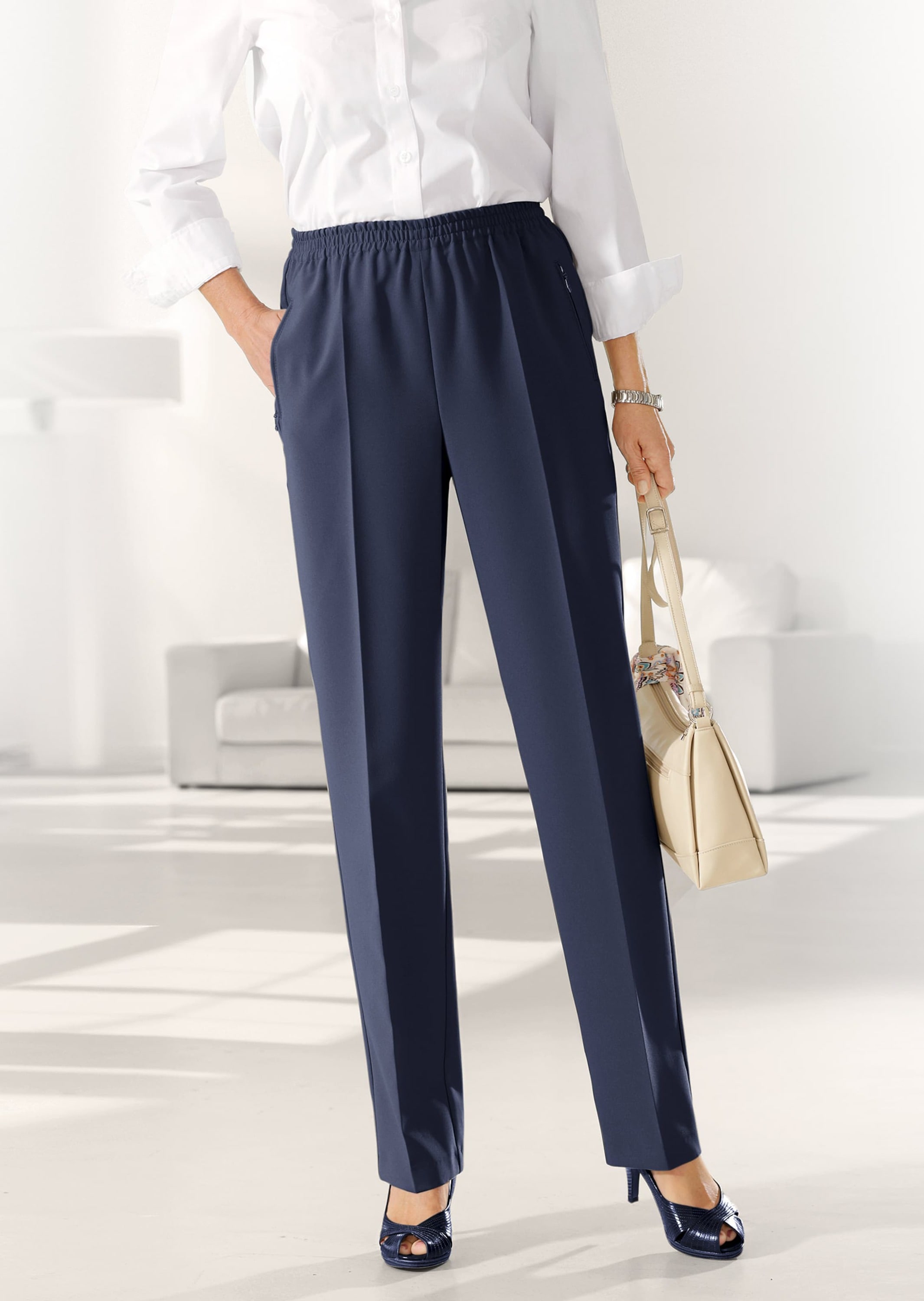 GOLDNER Schlupfhose »Kurzgröße Reiseschlupfhose LOUISA«