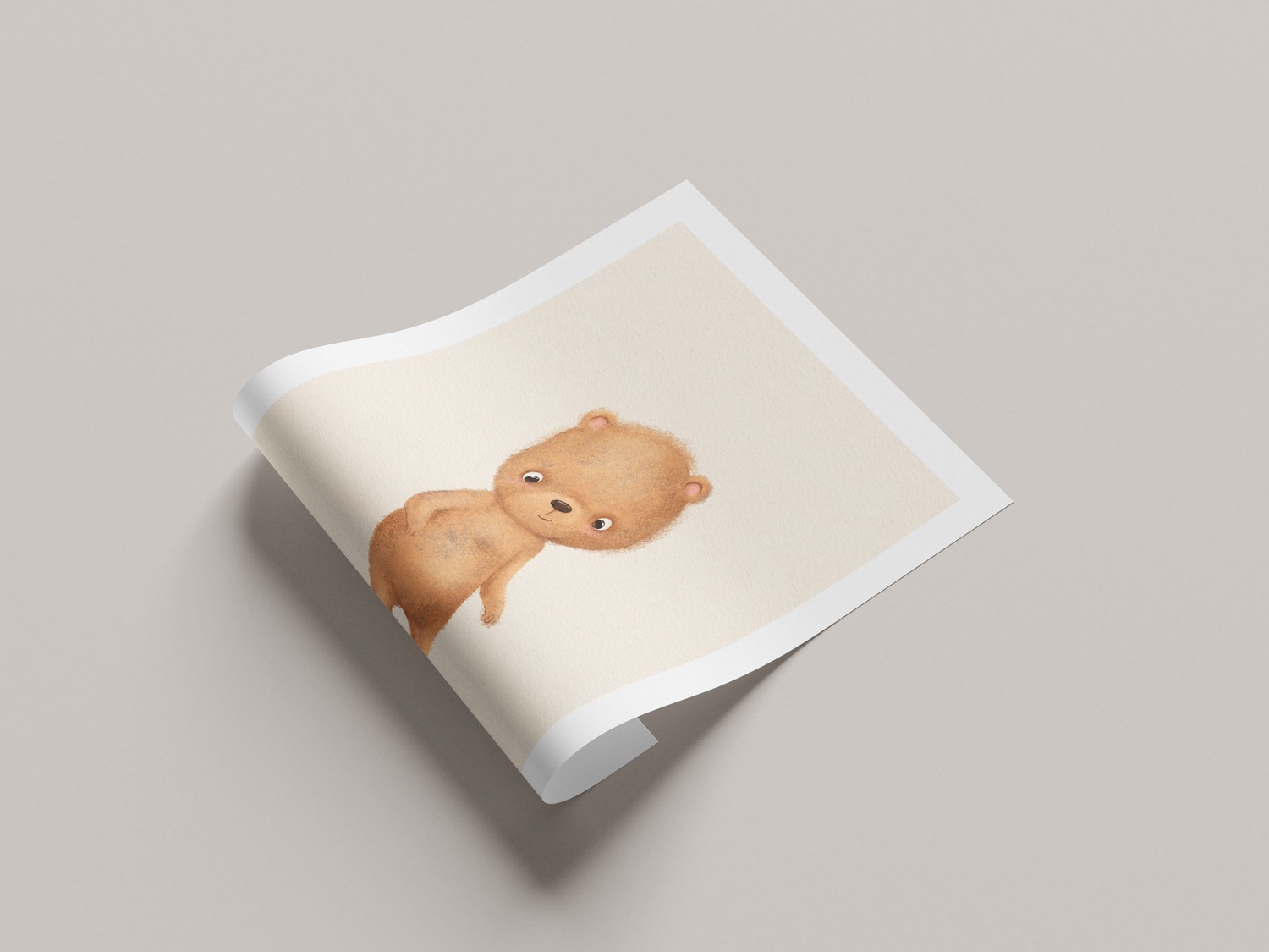 Lüttenhütt Poster "Bär", Bär-Fantasy-Tiere, (1 St.), HD Premium Druck günstig online kaufen