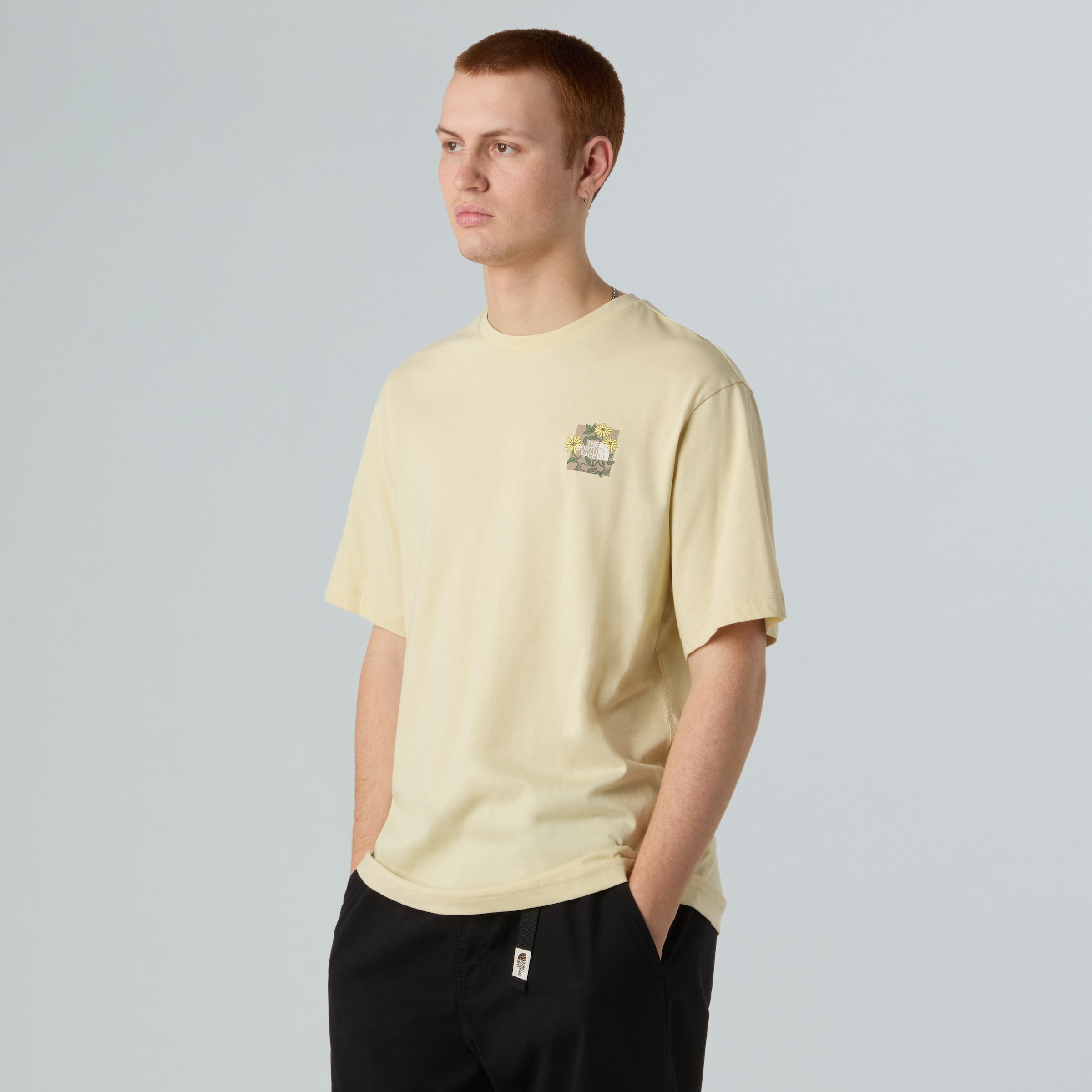 The North Face T-Shirt "M CONNECTED RELAXED SS TEE -GRAPHIC" sportlicher Stil, mit Rundhalsausschnitt, relaxter Schnitt