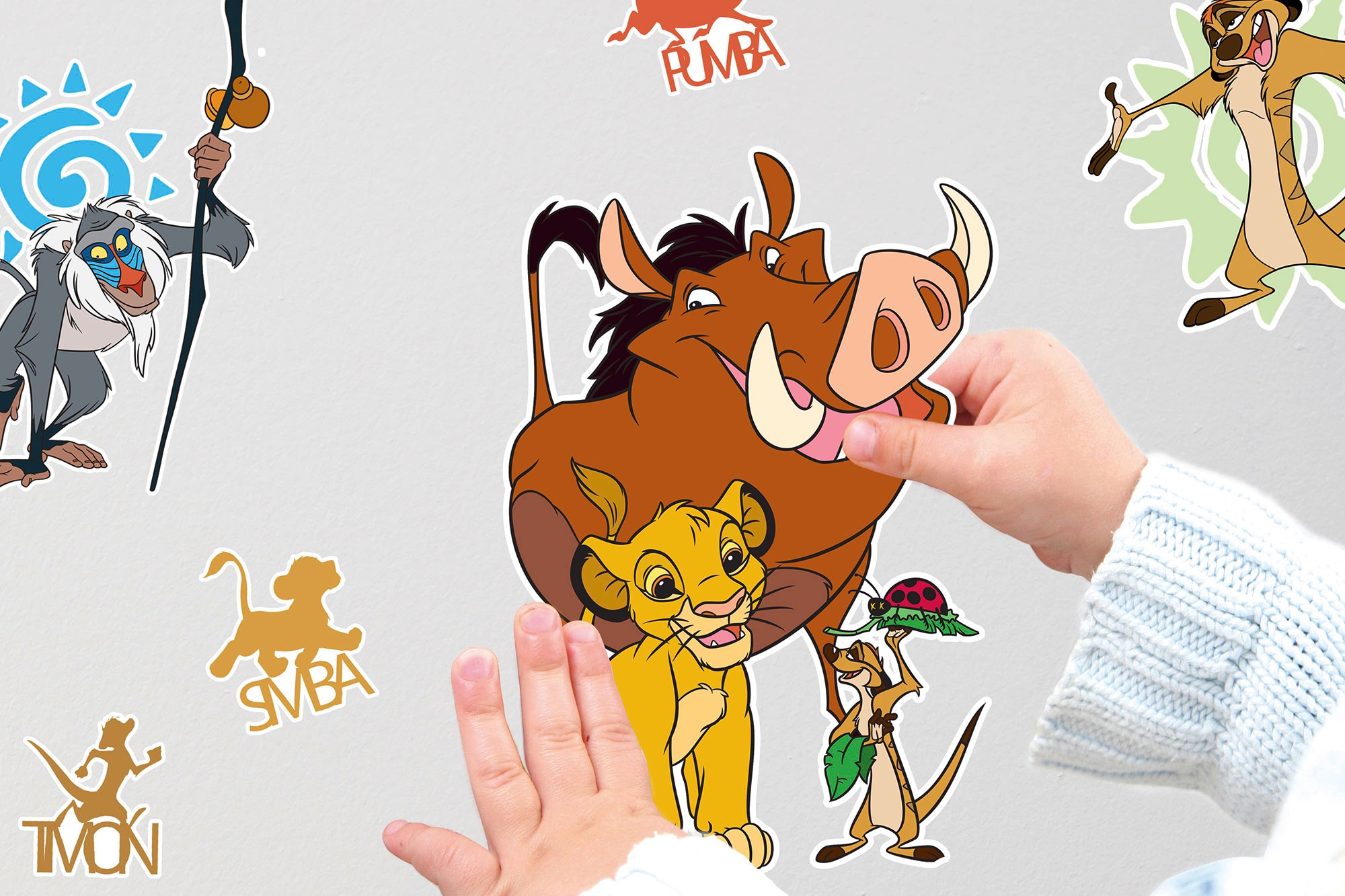 Komar Wandtattoo »Lion King Circle of Life«, (16 St.), 50 x 70 cm bestellen  | BAUR