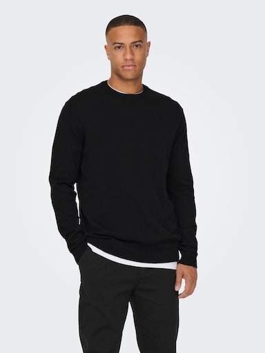 Rundhalspullover »ONSALEX 12 SOLID CREW NECK KNIT«