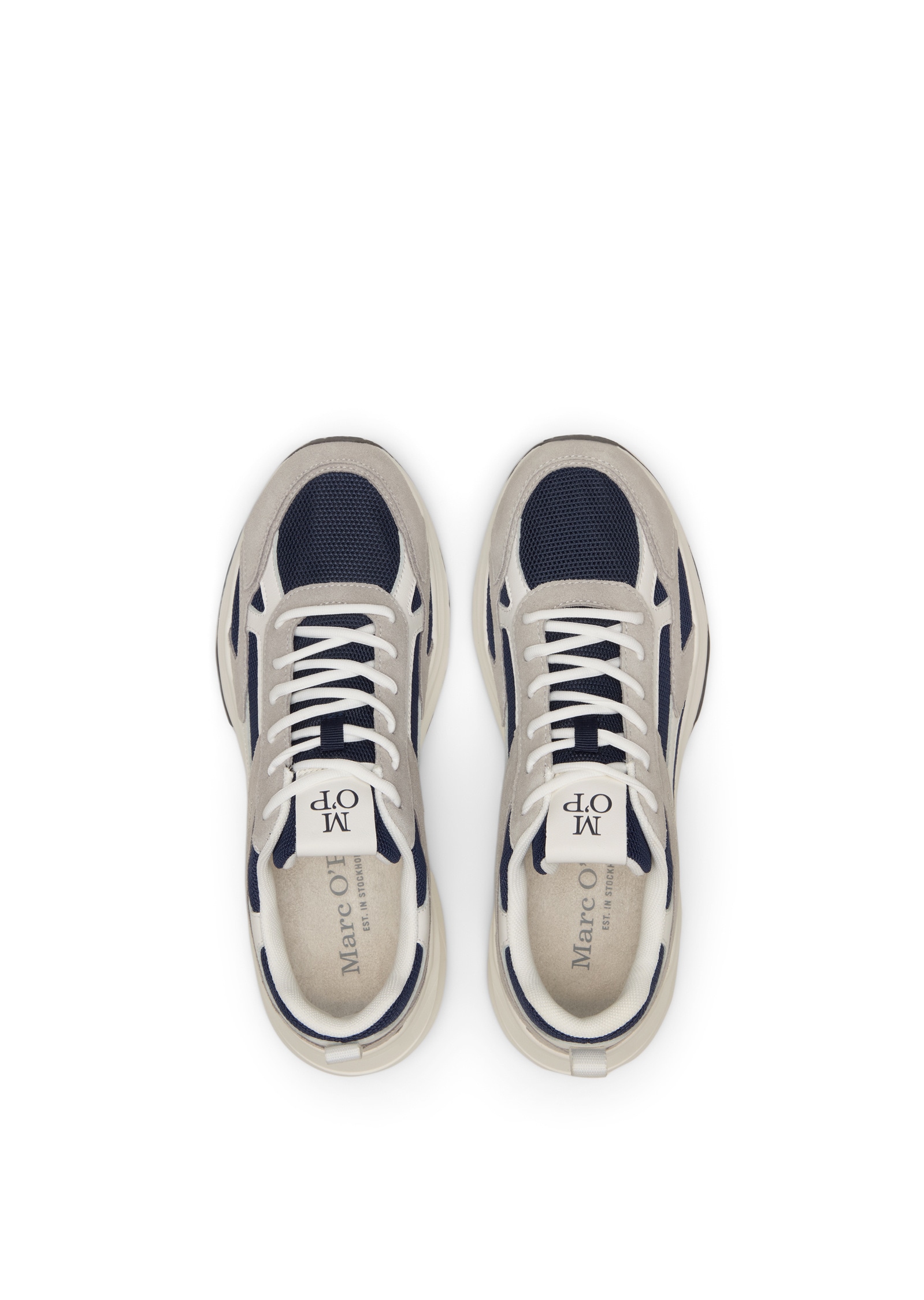 Marc O'Polo Sneaker »aus Rindleder und Mesh«