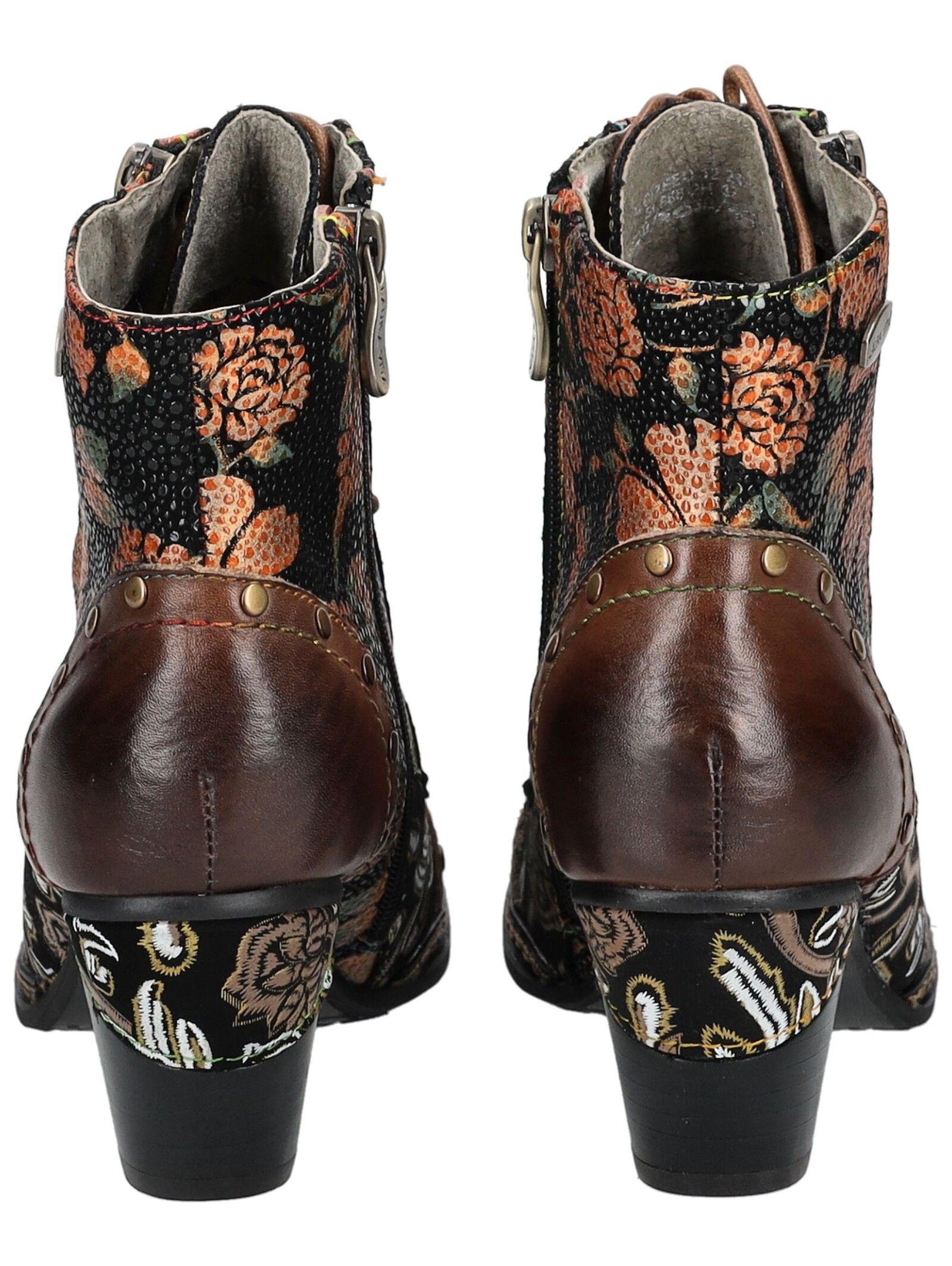 LAURA VITA Schnürstiefelette »LAURA VITA Stiefelette Leder/Textil«