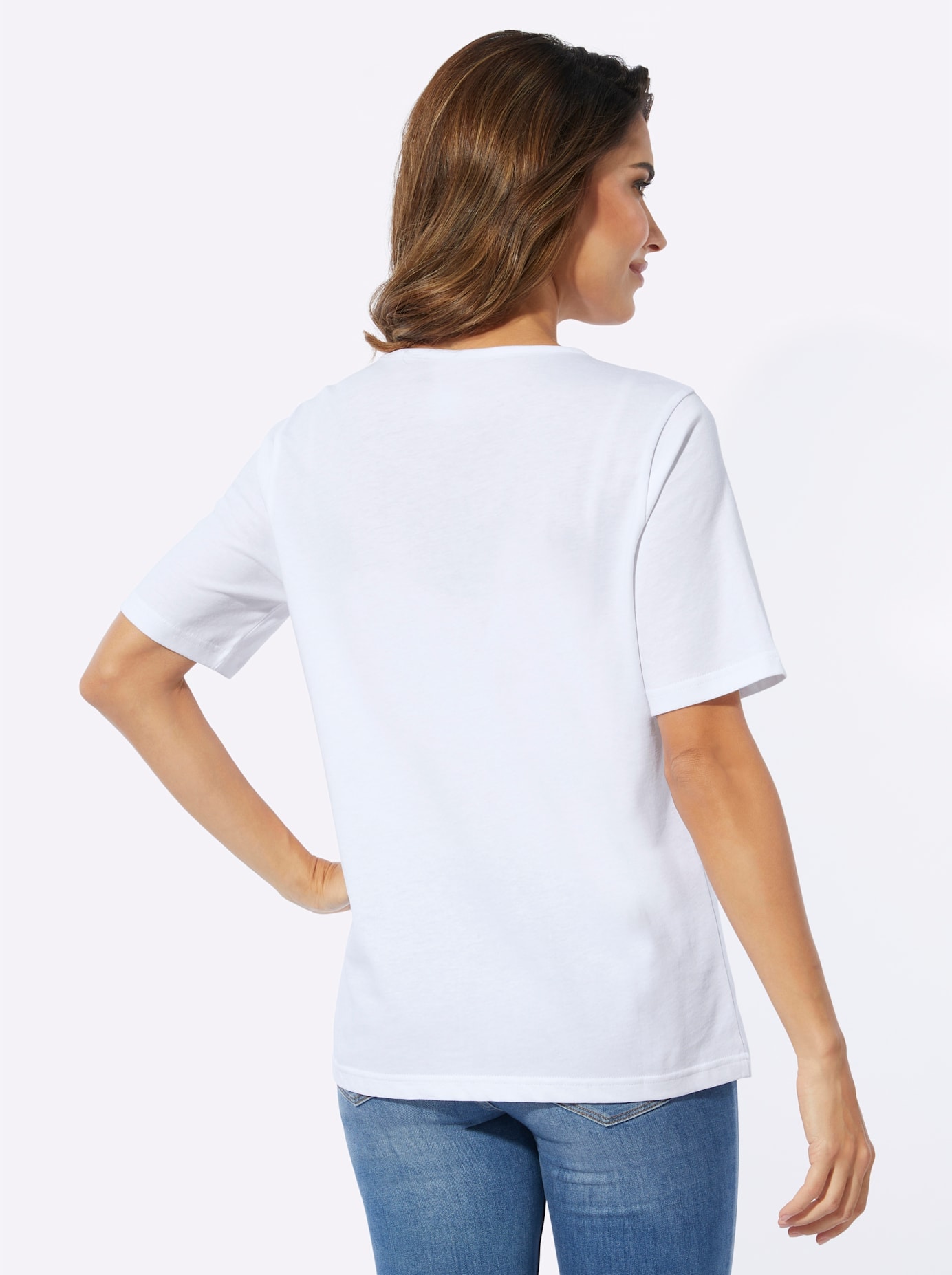 Classic Basics Rundhalsshirt "Rundhals-Shirt" günstig online kaufen