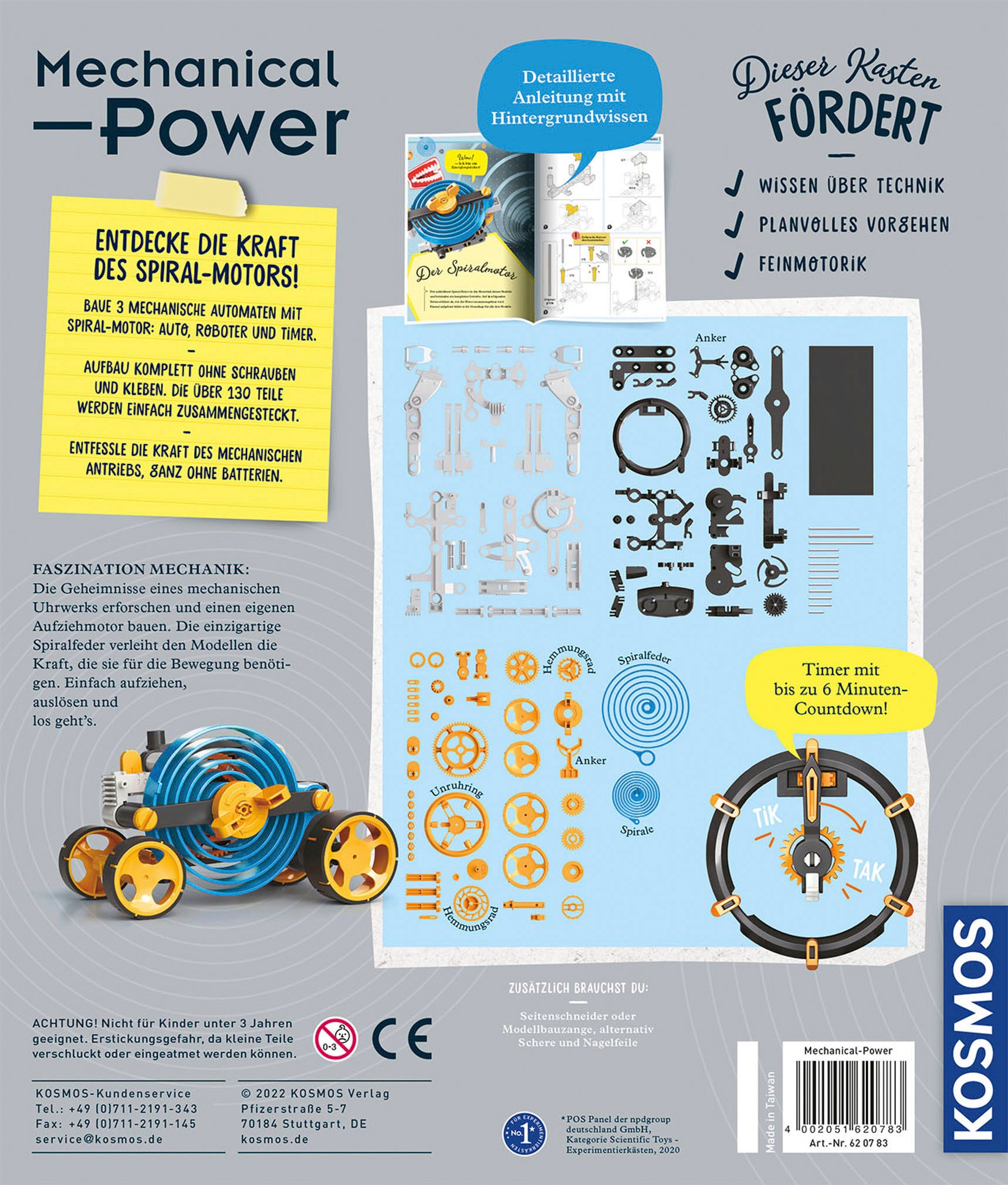 Kosmos Experimentierkasten »Mechanical Power«