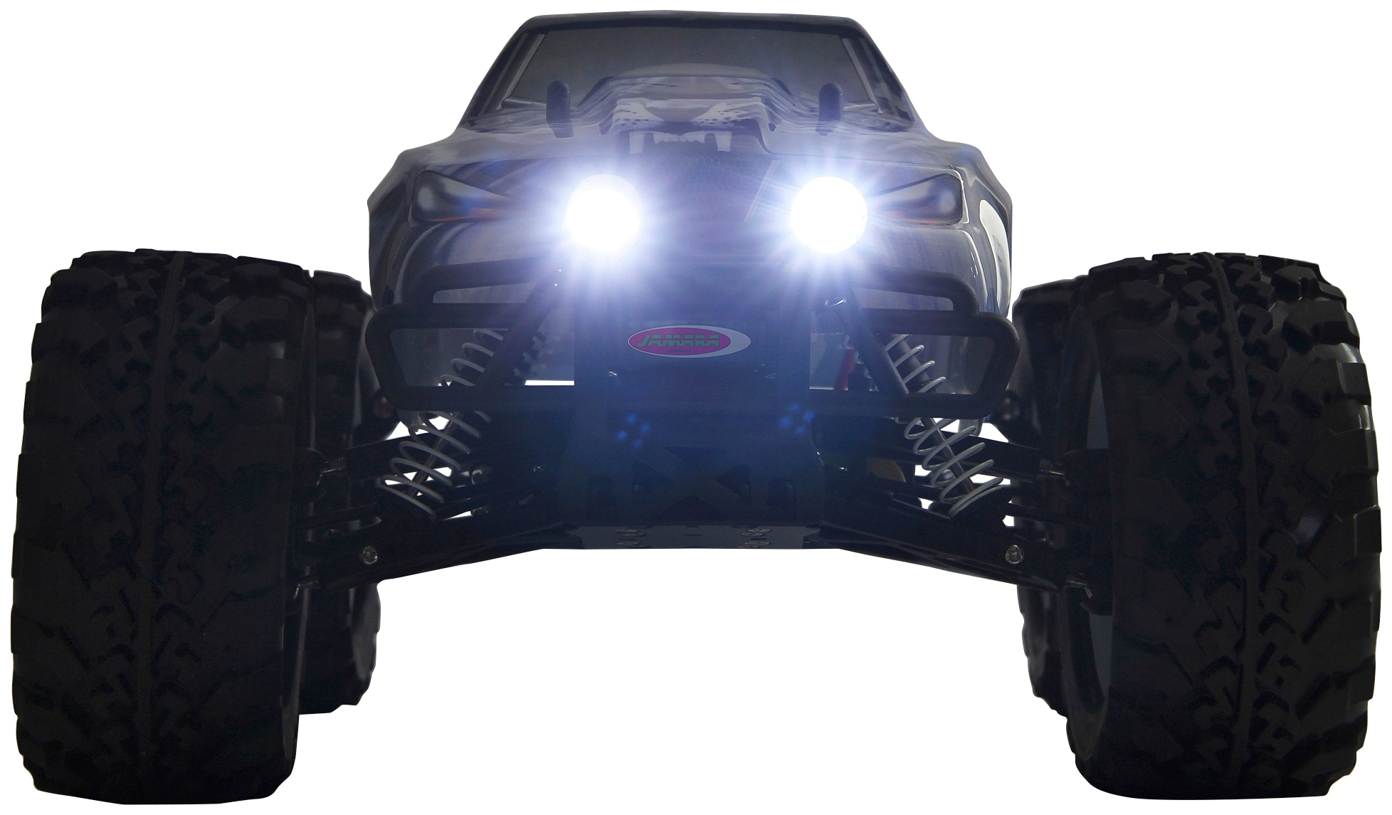 Jamara RC-Monstertruck »Tiger Ice Monstertruck 4WD«, 1:10, 2,4 GHz, mit LED
