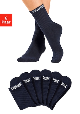 Chiemsee Tennissocken (Set 6 poros) su eingestr...