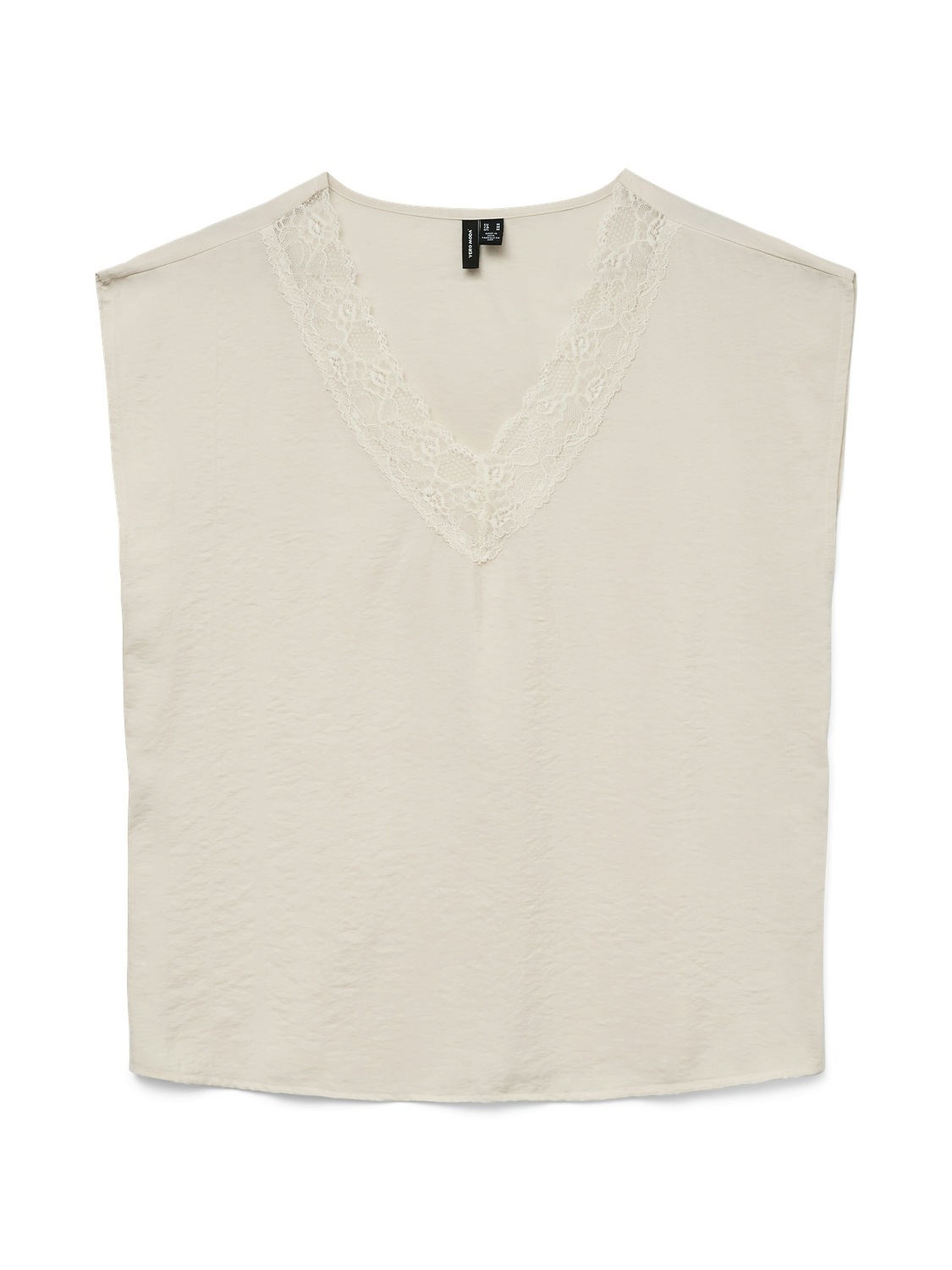 Vero Moda Spitzentop »VMSAFA SL V-NECK LACE TOP WVN GA NOOS«