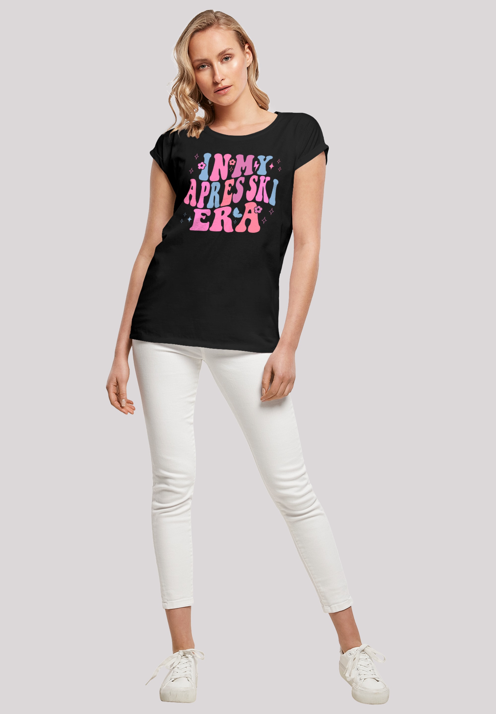F4NT4STIC T-Shirt »In My Apres Ski Era Winter Urlaub«, Premium Qualität
