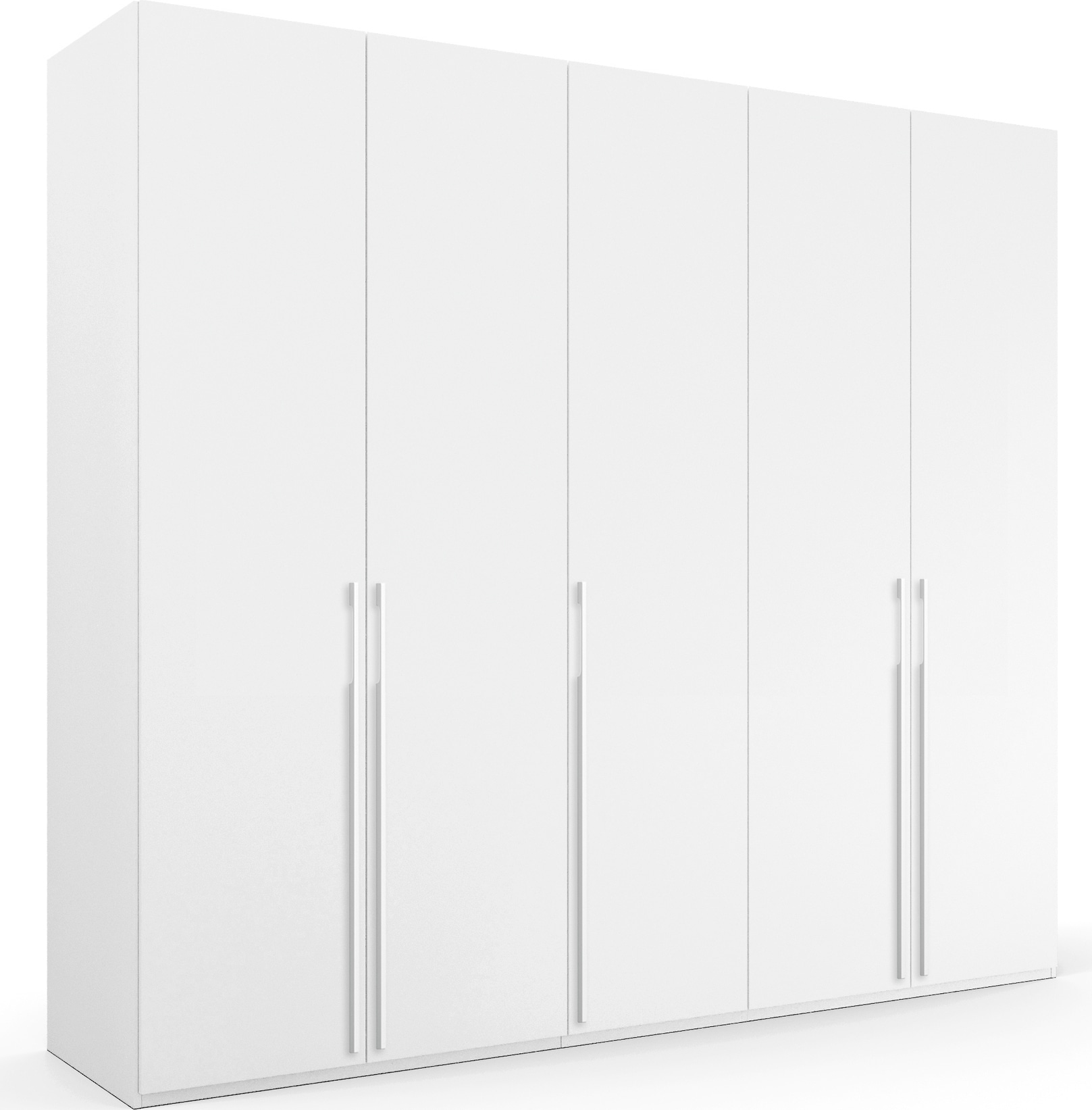 rauch Drehtürenschrank "Kleiderschrank Schrank Garderobe Wäscheschrank SKAT PURE" Breiten 151/201/251/301, Höhen 223/235 cm, inkl. SOFT-CLOSE-FUNKTION, elegante Griffstangen und praktischer Innenausstattung MADE IN GERMANY