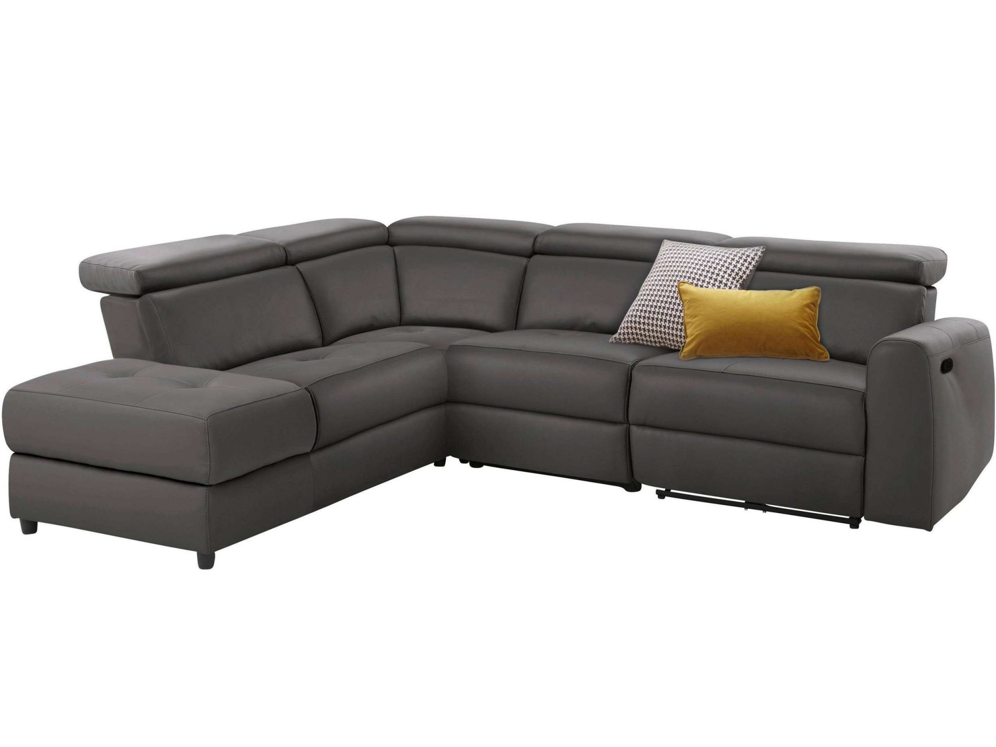 Home affaire Ecksofa »Sentrano, L-Form,«, 273 cm, man. o. elektr. Relaxfunktion und USB/Kopfverstellung