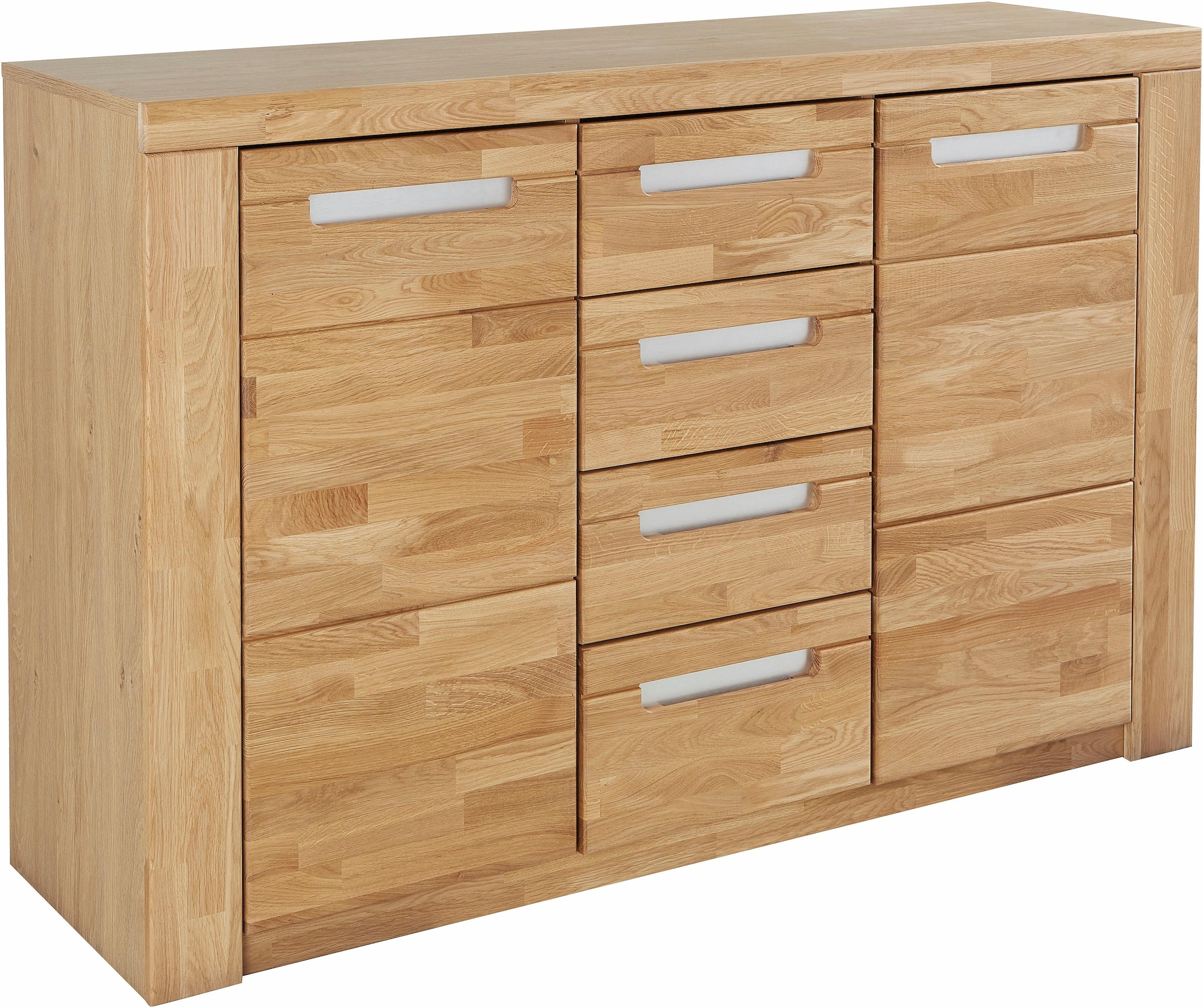 Home affaire Sideboard »Kolding«, Breite 140 cm mit 4 Schubkästen