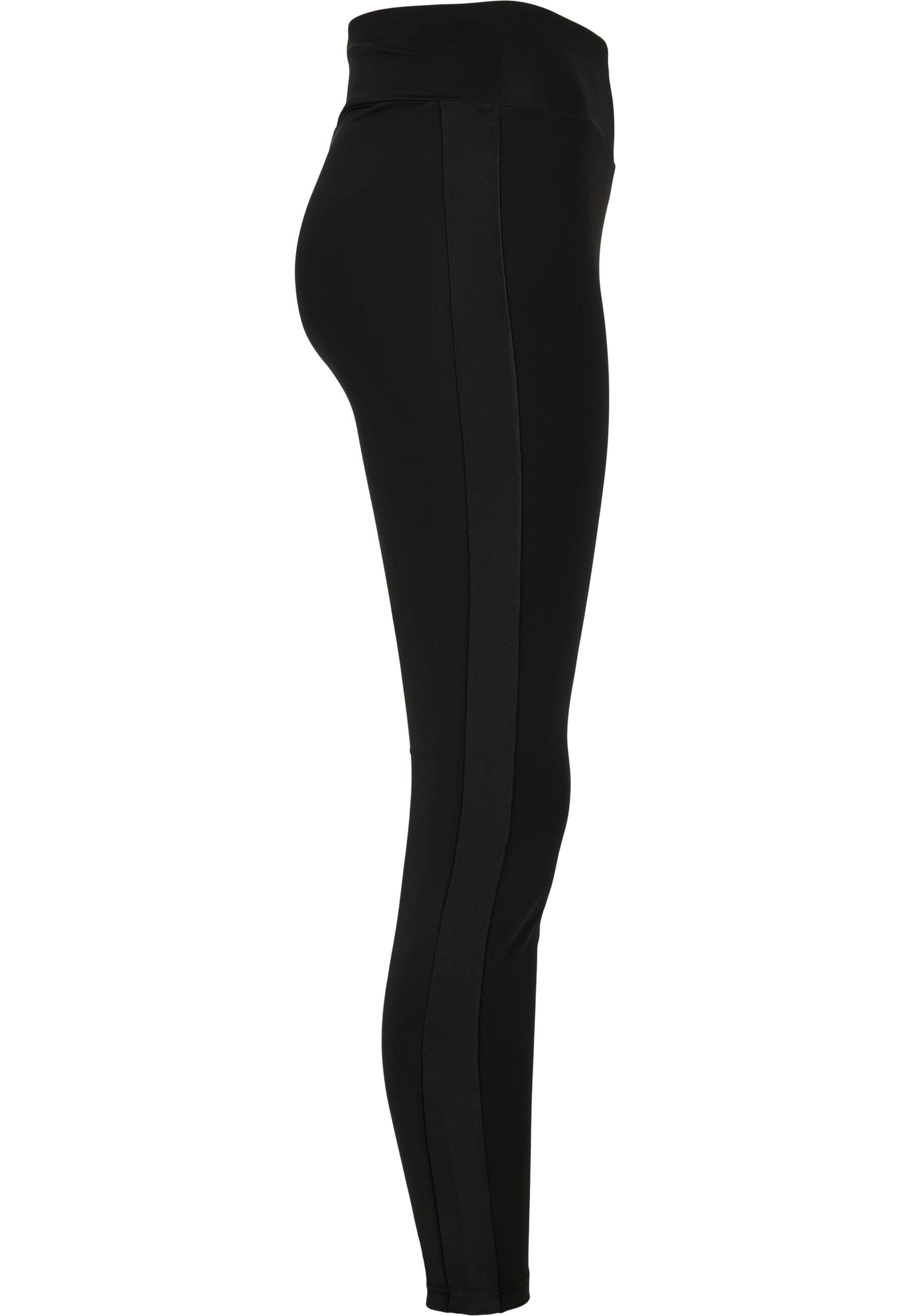 URBAN CLASSICS Leggings »Urban Classics Damen Ladies Highwaist Shiny Stripe Leggings«, (1 tlg.)