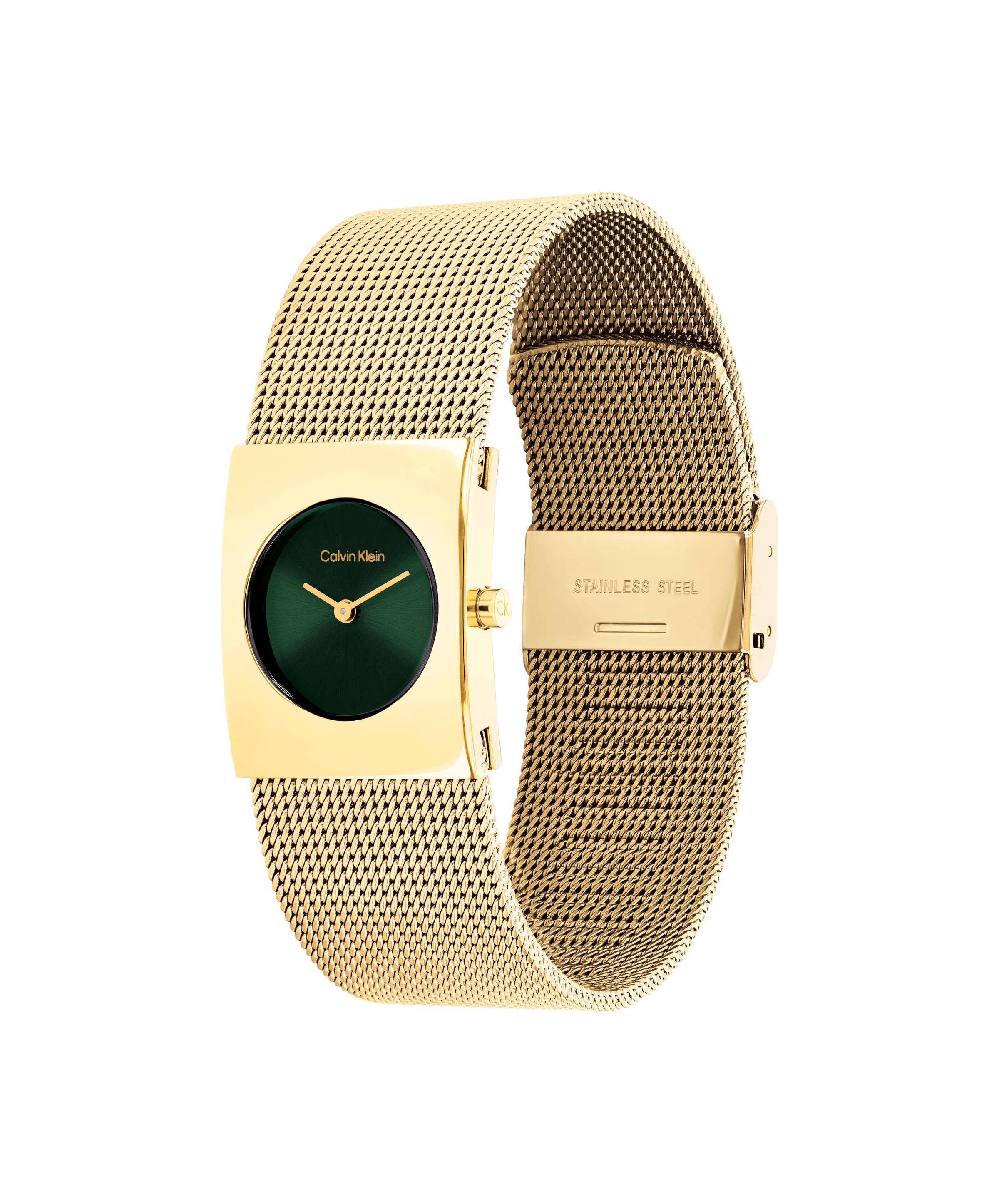 Calvin Klein Quarzuhr »CK PULSE 21 mm«, Armbanduhr, Damenuhr, Edelstahlarmband, analog
