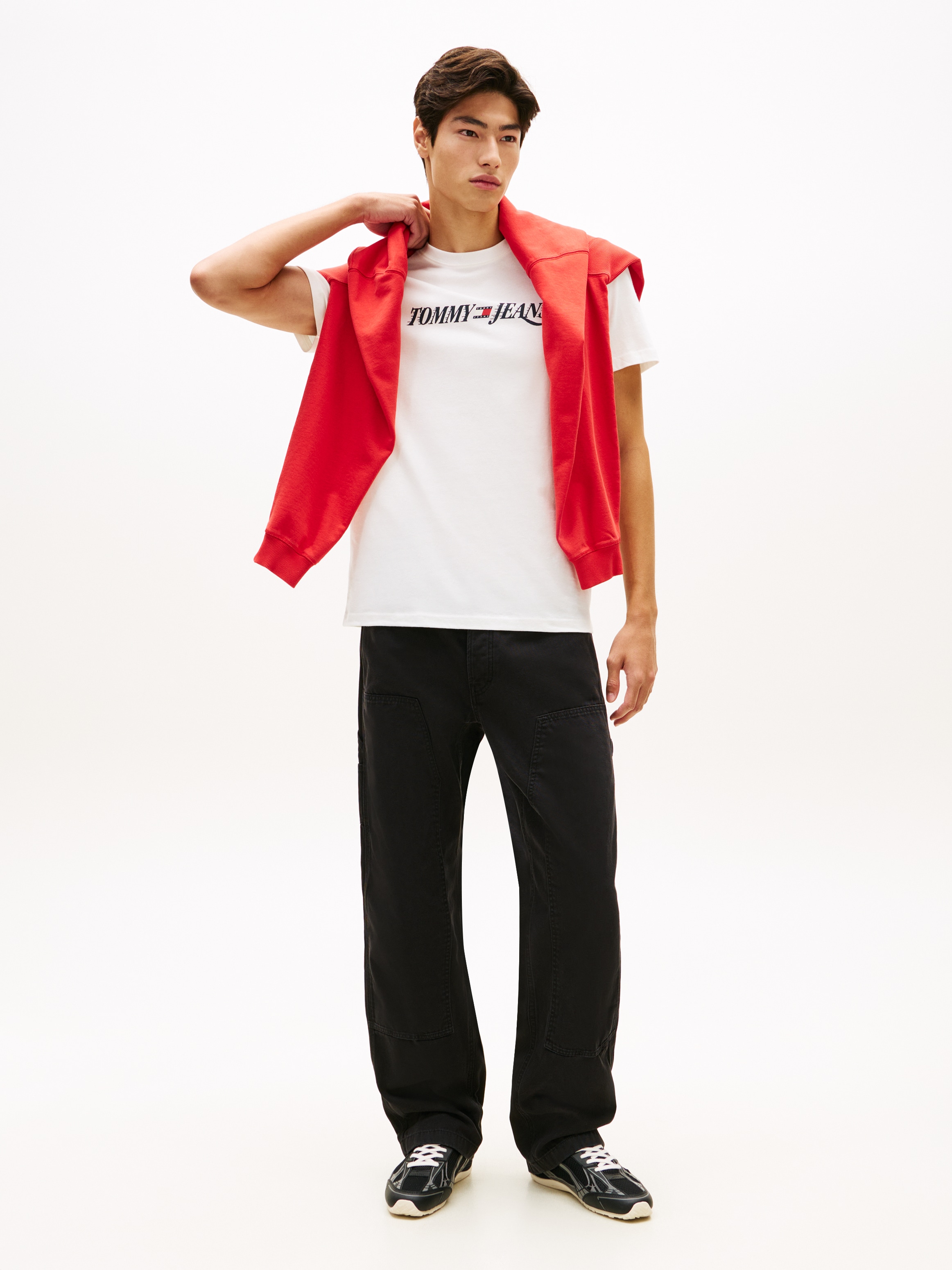 Tommy Jeans T-Shirt »REGULAR VINTAGE LA« Regular fit mit Print