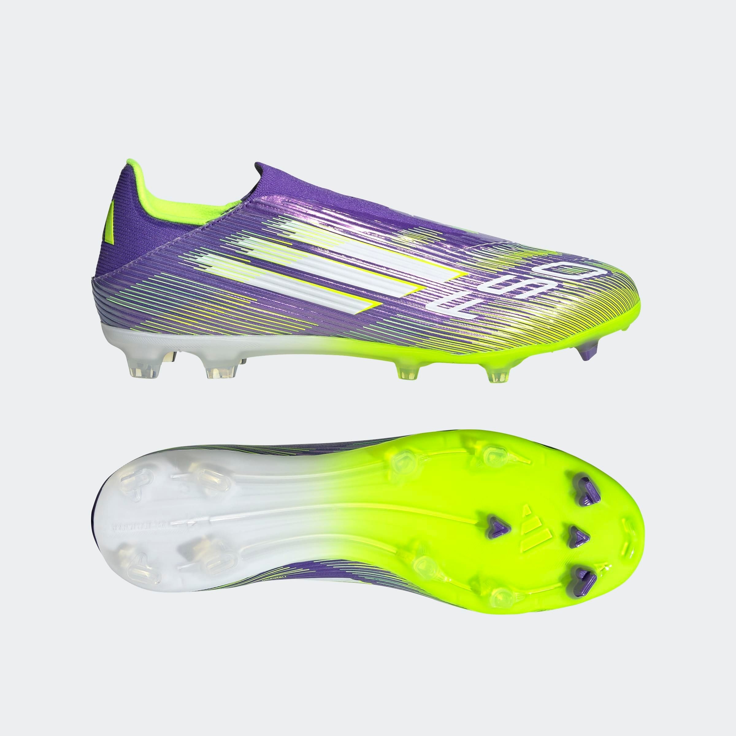 adidas Performance Fußballschuh »F50 LEAGUE LACELESS FIRM/MULTI-GROUND BOOTS«, geeignet für Rasen- und Kunstrasenplätze