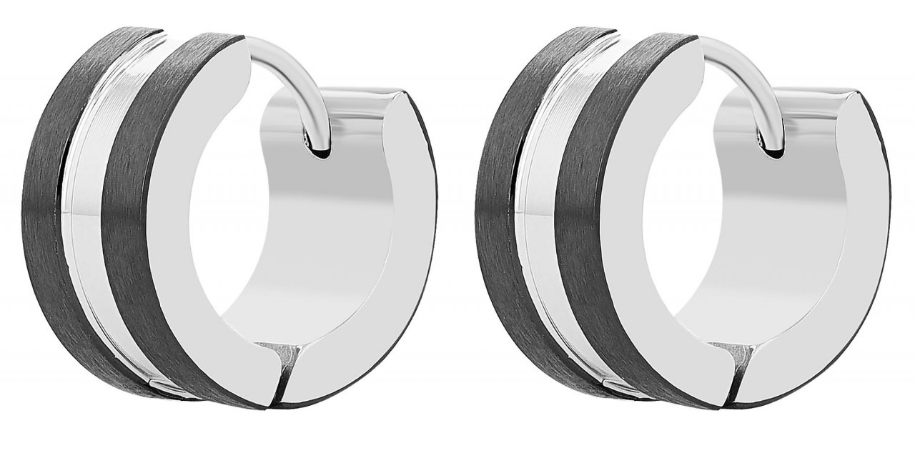 Adelia´s Paar Creolen »Neuheit 2025 - Unisex Creolen aus poliertem Edelstahl Ø 9 mm«