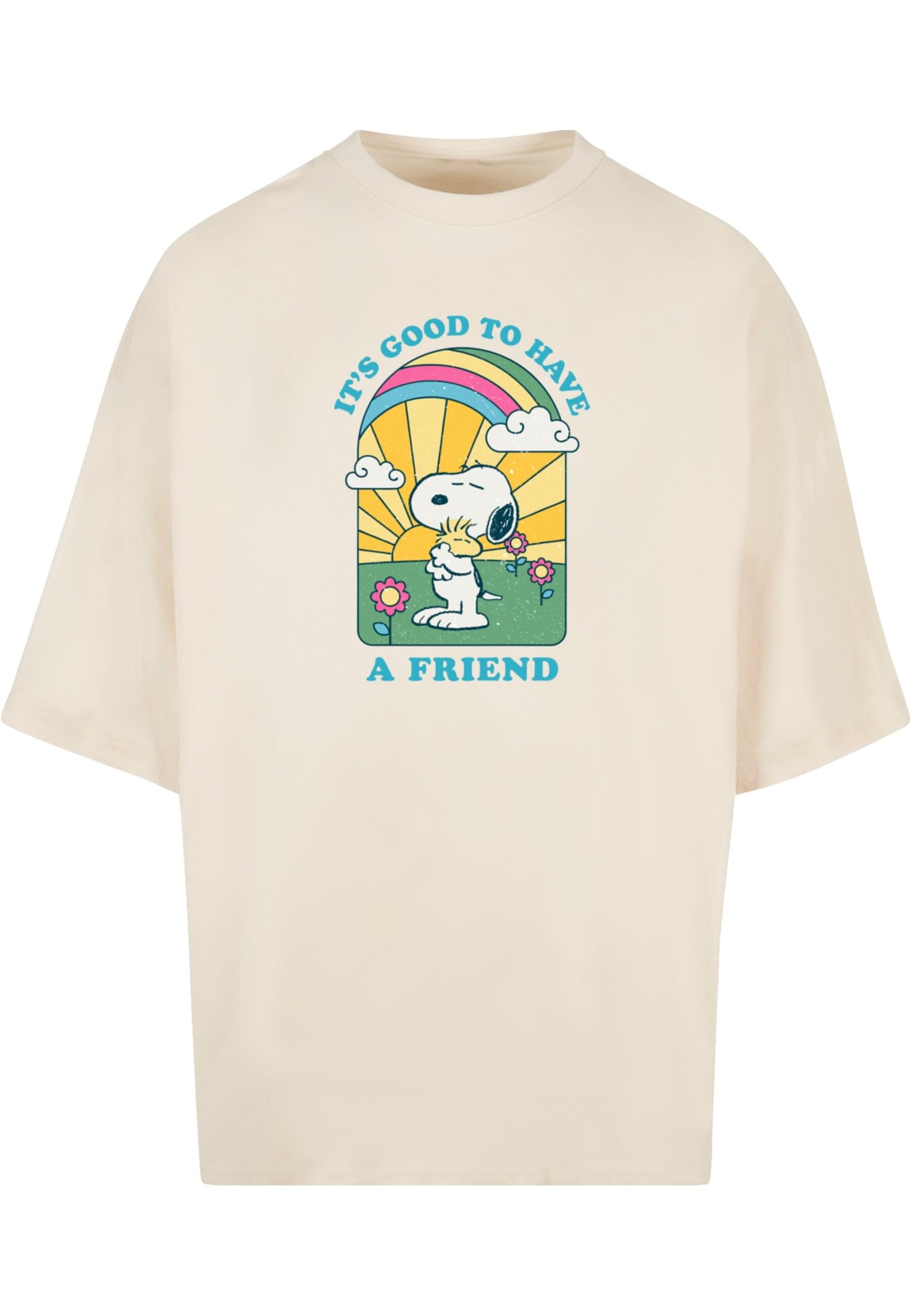 T-Shirt »Merchcode Herren Peanuts - It's good to have a friend Huge Tee«, (1 tlg.)