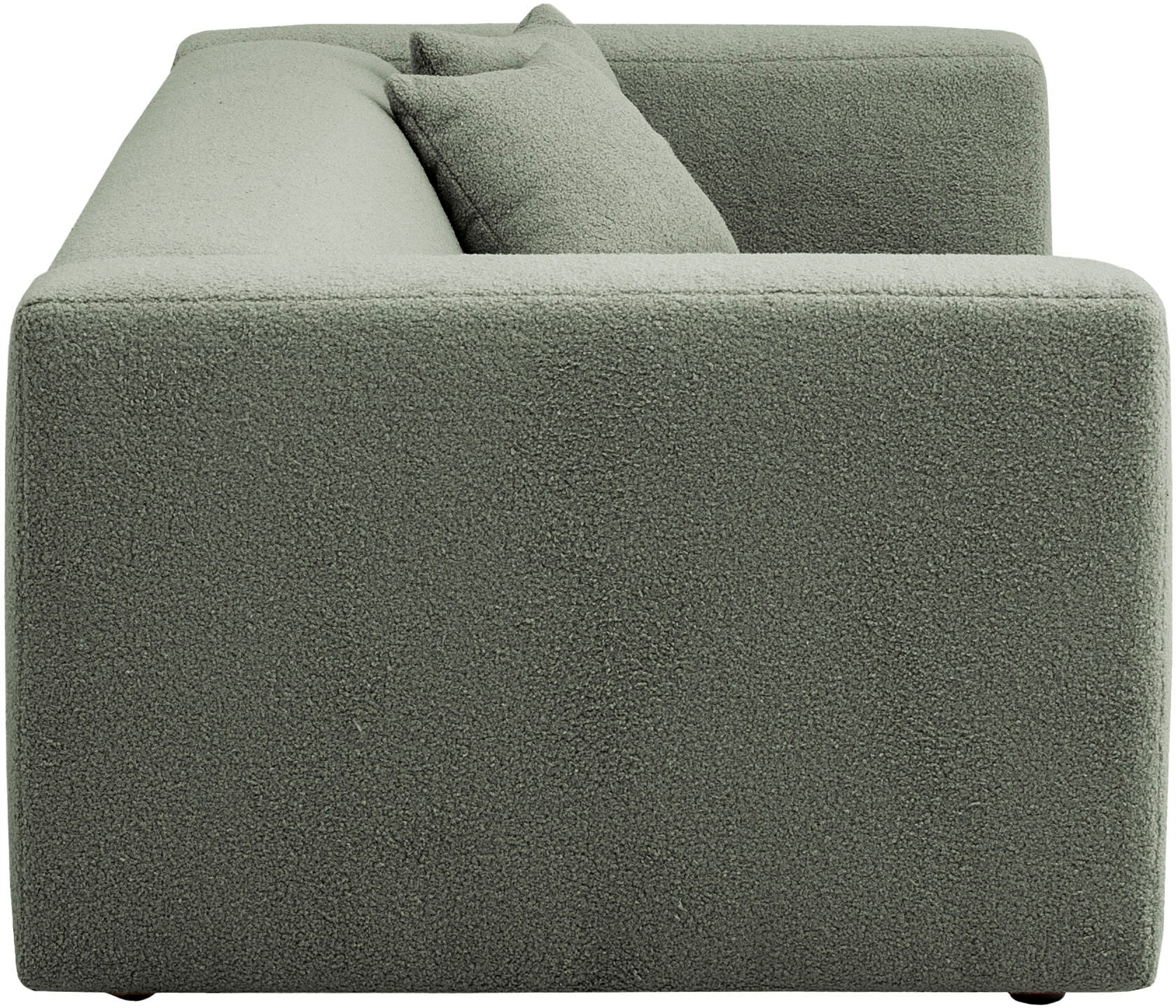 andas 3-Sitzer »BAKELS, Couch in Cord oder Boucle-Stoff, Sofa im modernen Design«, bequemer Sitzkomfort,in 2 Stoffen und 8 Farben lieferbar