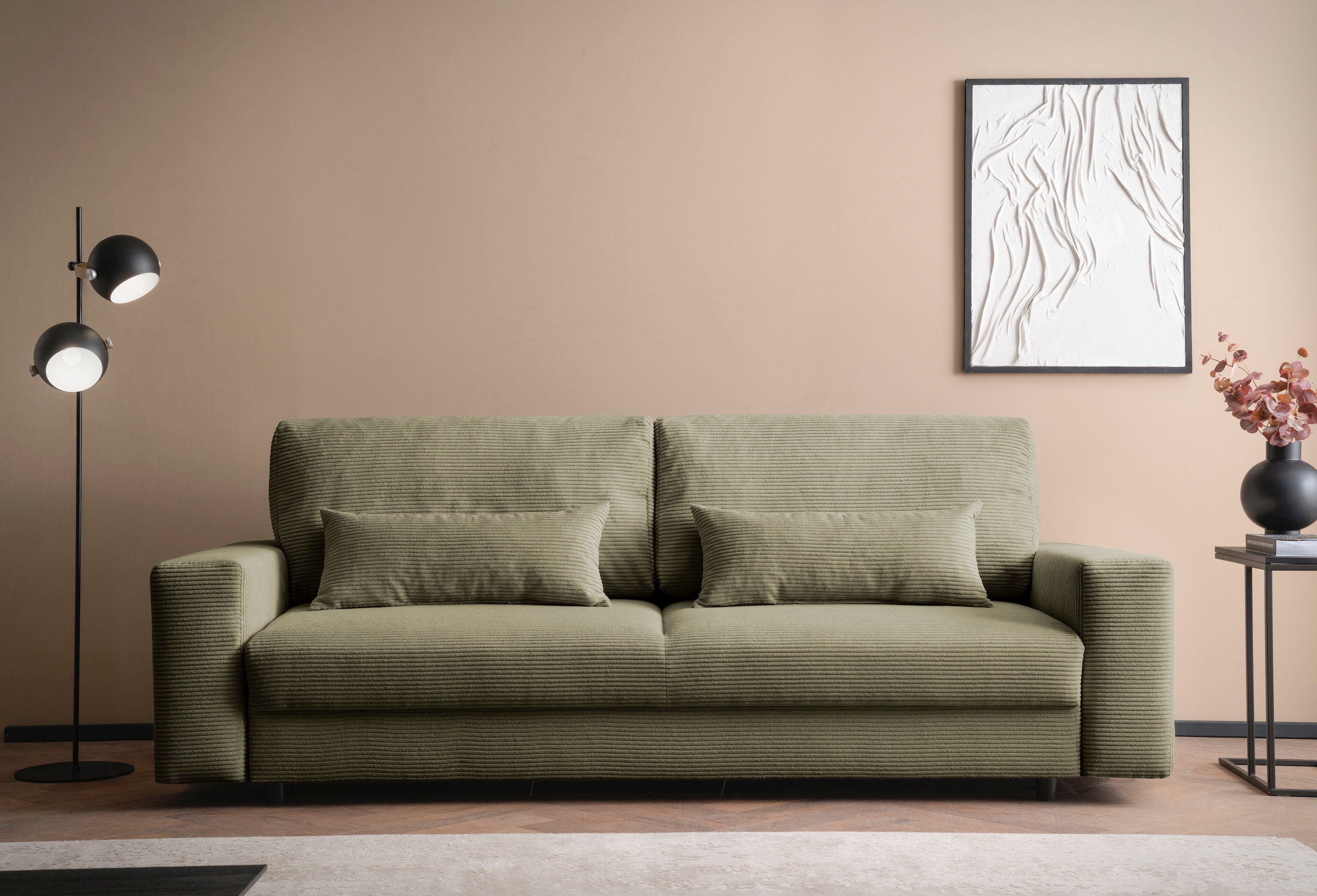 LeGer Home by Lena Gercke Schlafsofa "Imoga, Polster mit Schlaffunktion, 3- günstig online kaufen