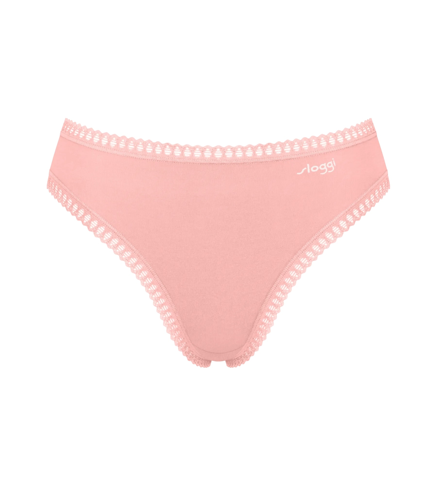 sloggi Slip »GO Crush« 3er Pack,  mit Spitzendetails, Multipack, hoher Beinausschnitt