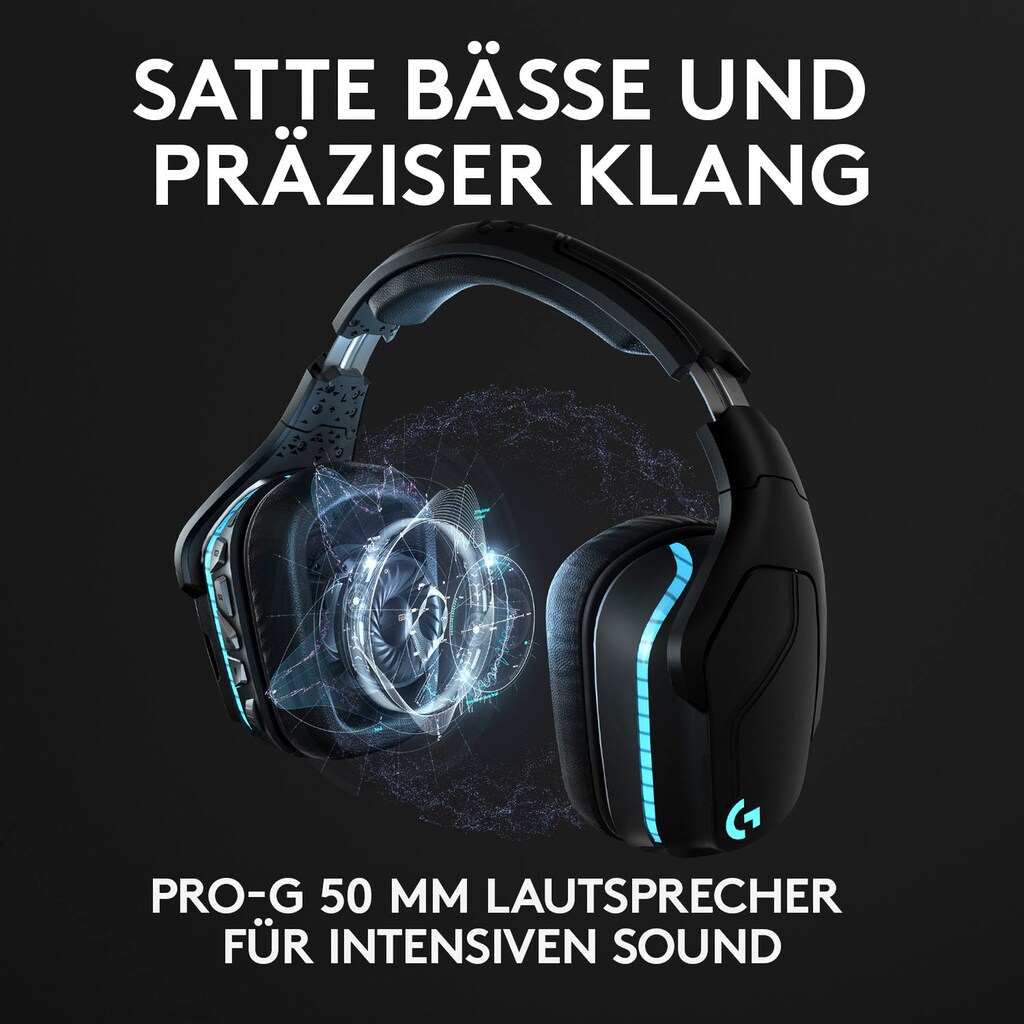 Logitech G Gaming-Headset »G935 7.1 Surround Sound LIGHTSYNC Gaming Headset«