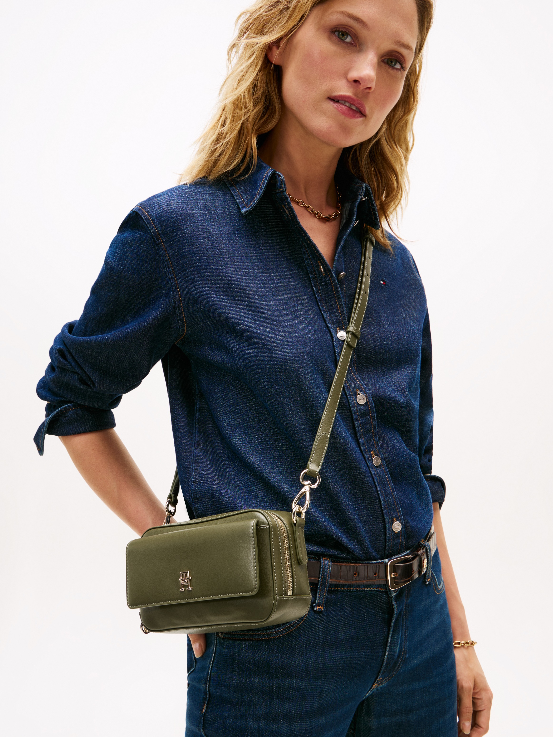 Tommy Hilfiger Mini Bag "TH ICON CAMERA BAG", Damen Umhängetasche, Schulter günstig online kaufen