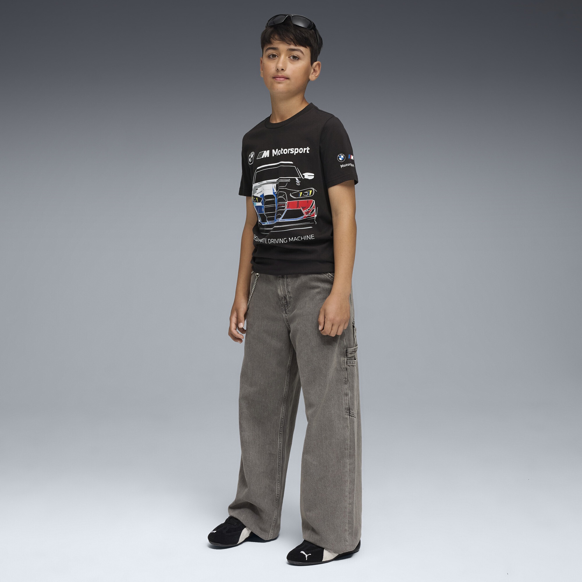 PUMA T-Shirt »BMW M Motorsport T-Shirt mit Autografik Jugendliche«