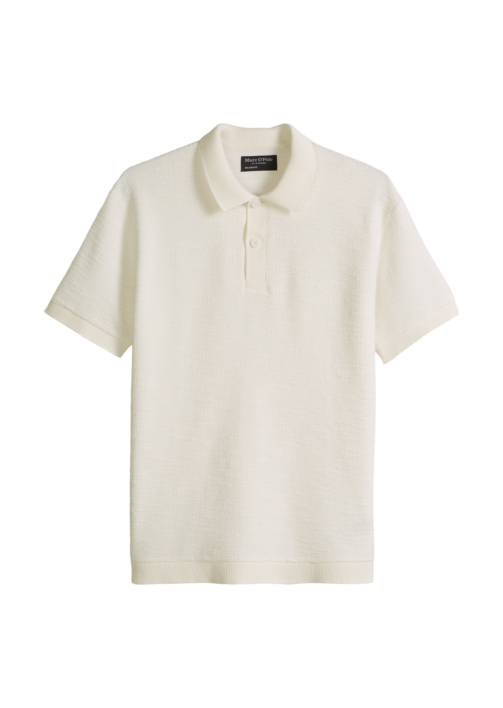 Marc O'Polo Poloshirt »aus weichem Bouclé-Jersey«