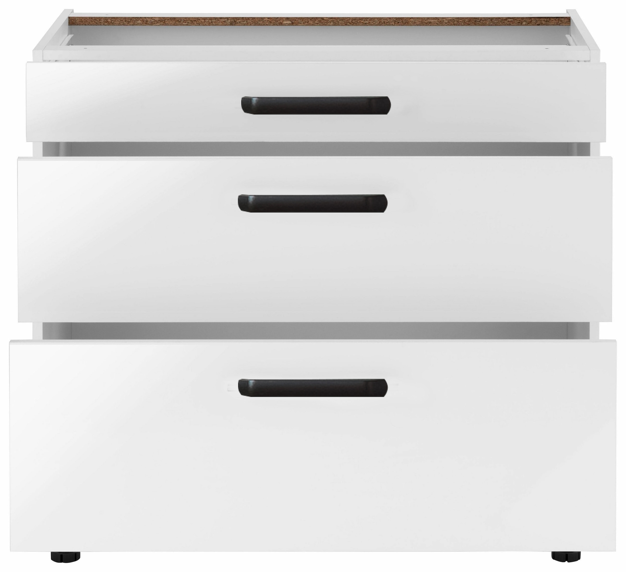 wiho Küchen Unterschrank »Simi«, Soft-Close-Funktion in Schubkästen und Auszügen, verstellbare Füße