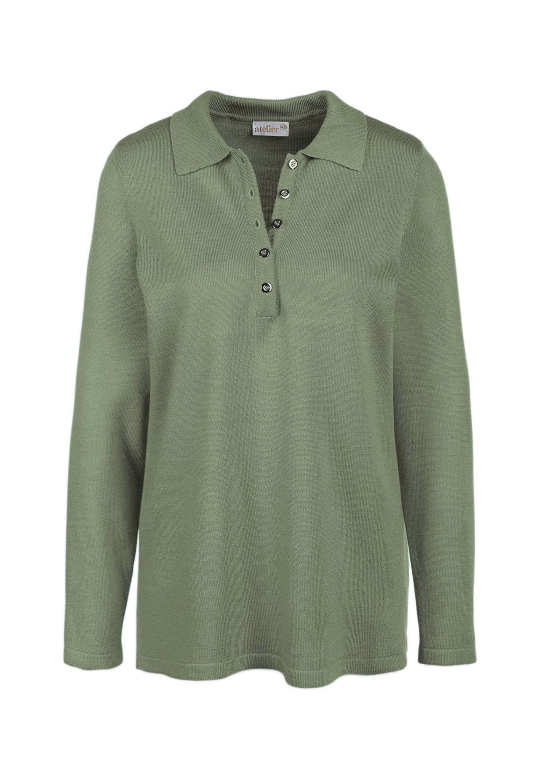 GOLDNER Strickpullover "Kurzgröße Pullover mit Polokragen" Vielseitig kombi günstig online kaufen