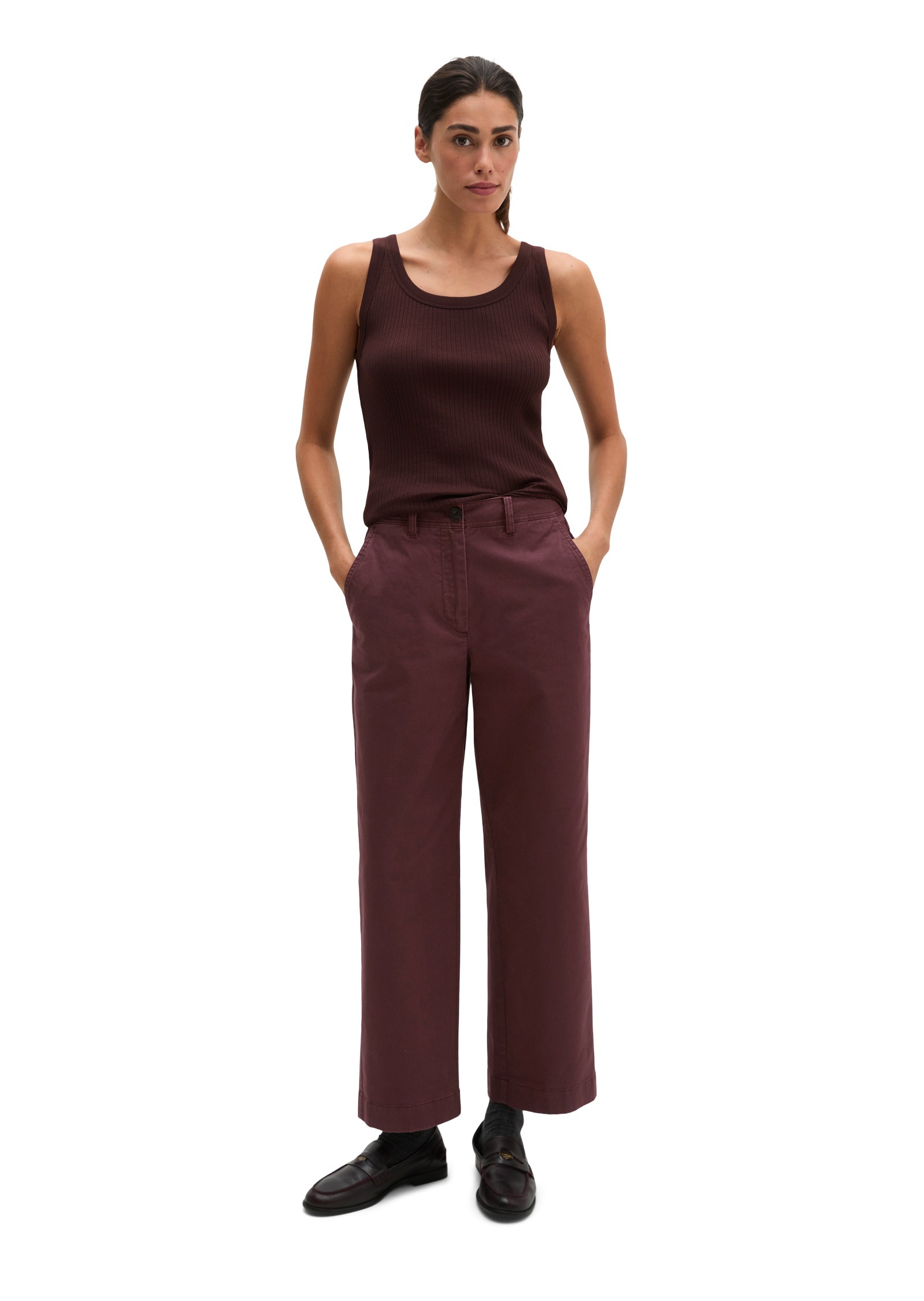 Marc O'Polo Chinohose »aus Organic-Cotton-Stretch mit Lyocell«