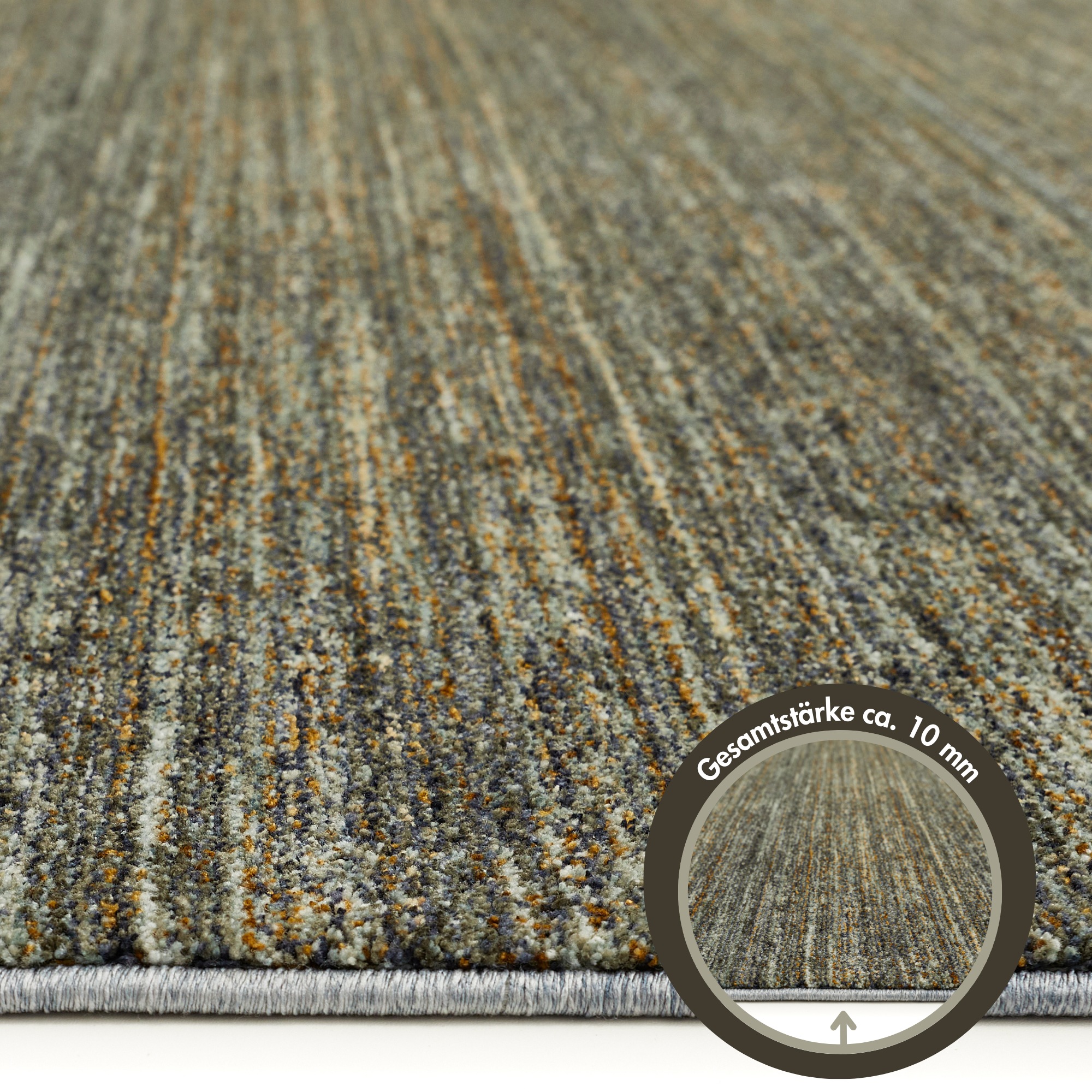 LUXOR living Teppich »Rocco«, rechteckig, 11 mm Höhe, Vintage-Look, verschiedene Designs, mit Fransen, Wohnzimmer