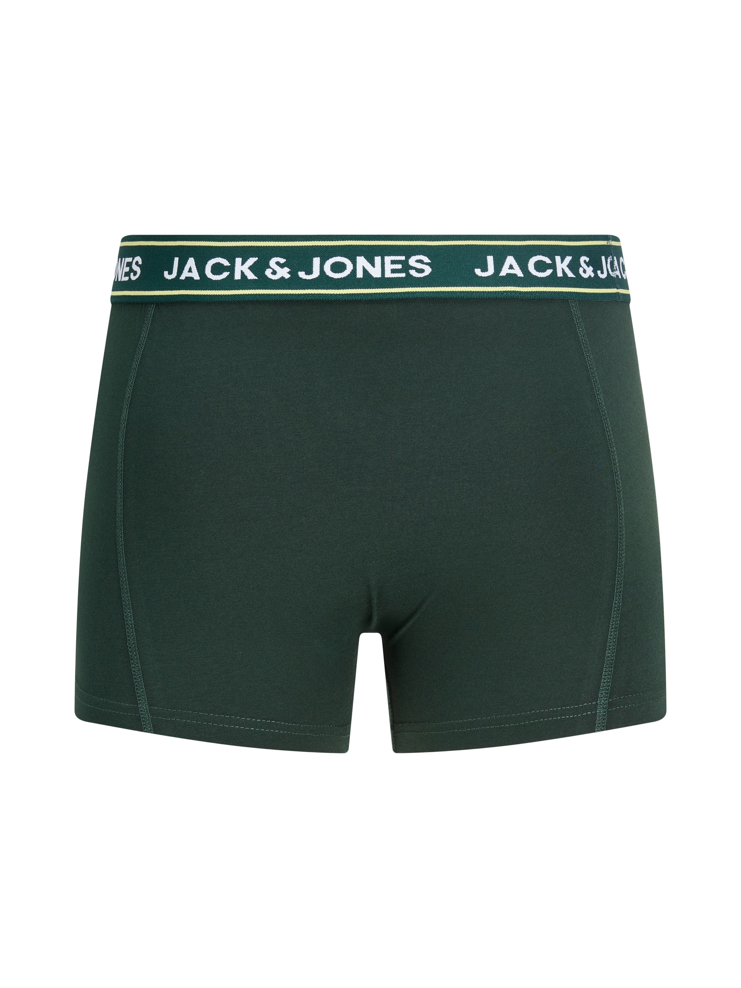 Jack & Jones PlusSize Trunk »JACMAX SOLID TRUNKS 5 PACK BTW PLS« Packung, 5 Stk. Baumwollmischung, elastisches Bündchen