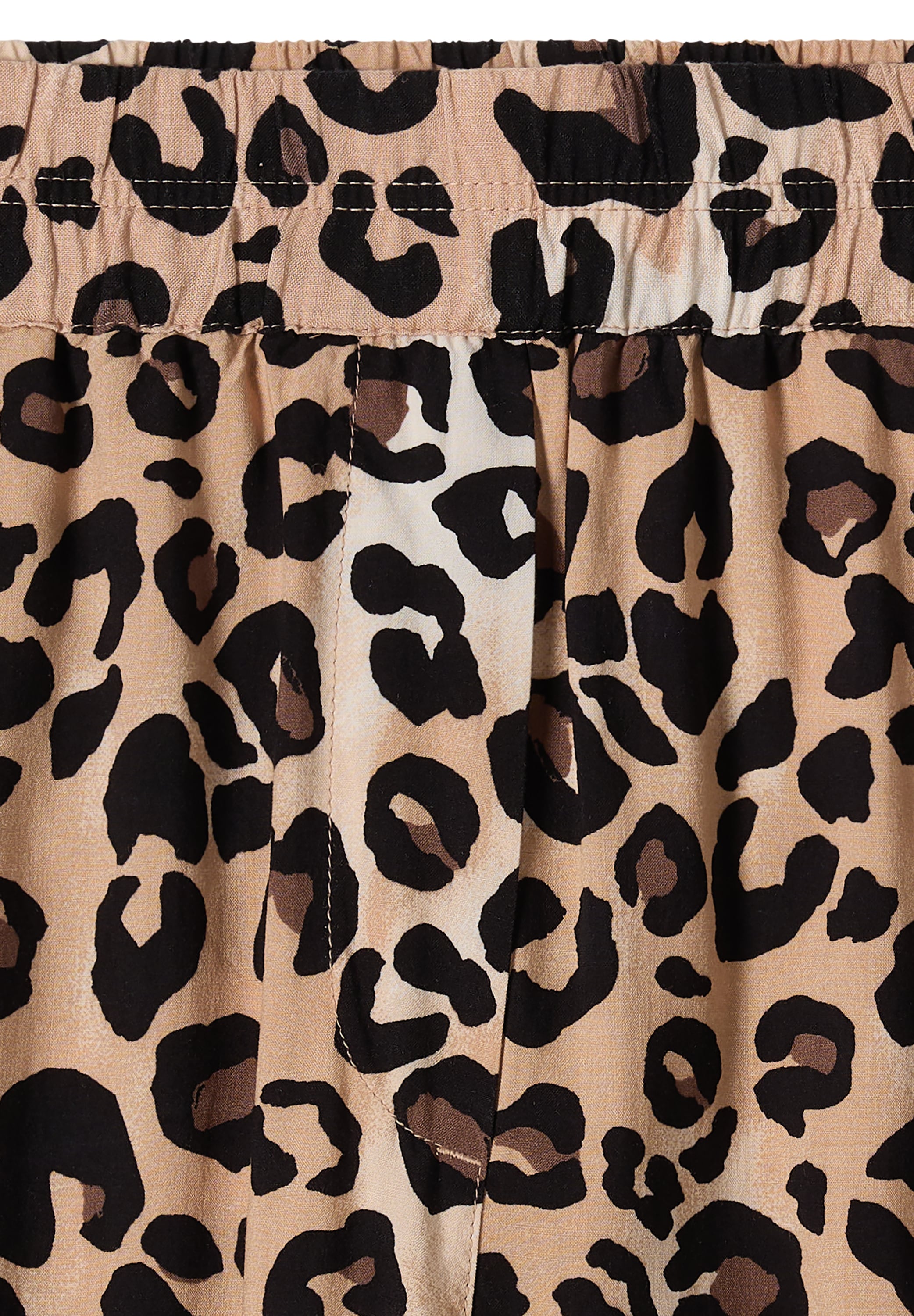Cecil Stoffhose  mit Leo-Muster