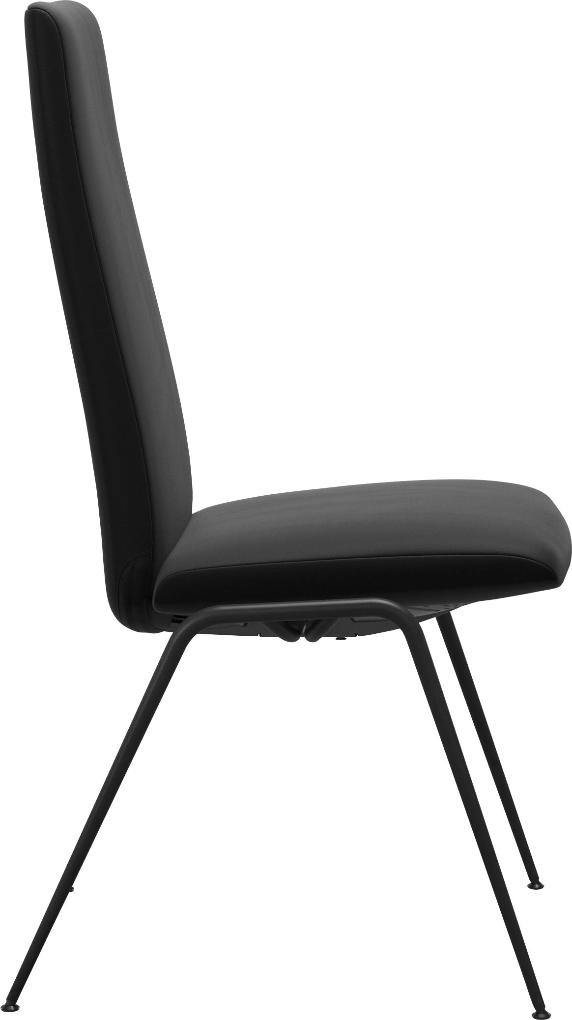 Stressless® Polsterstuhl »Laurel«, Leder PALOMA, High Back, Größe M, mit Beinen aus Stahl in Schwarz matt
