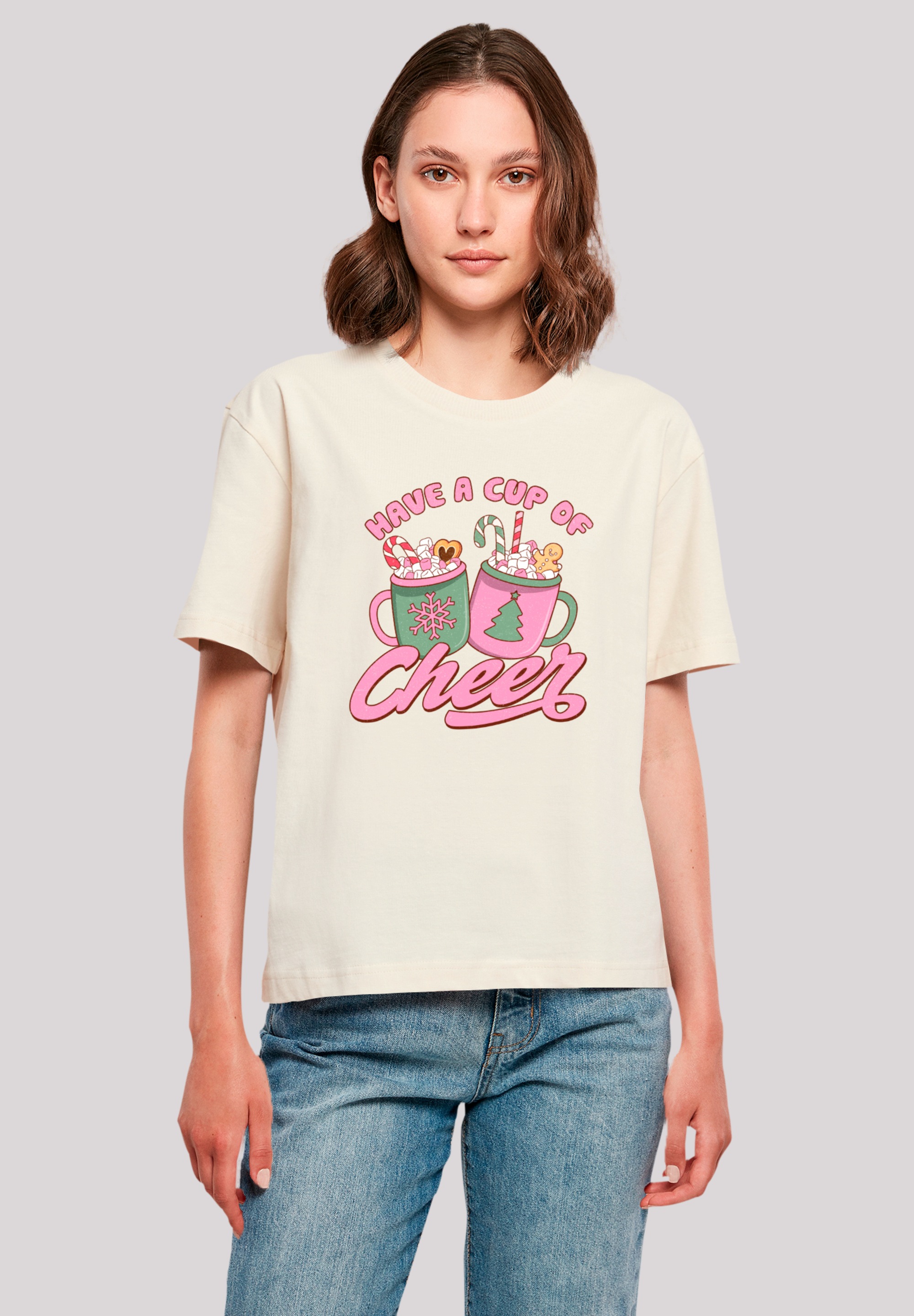 F4NT4STIC Marškinėliai »Have a Cup of Cheer Weih...