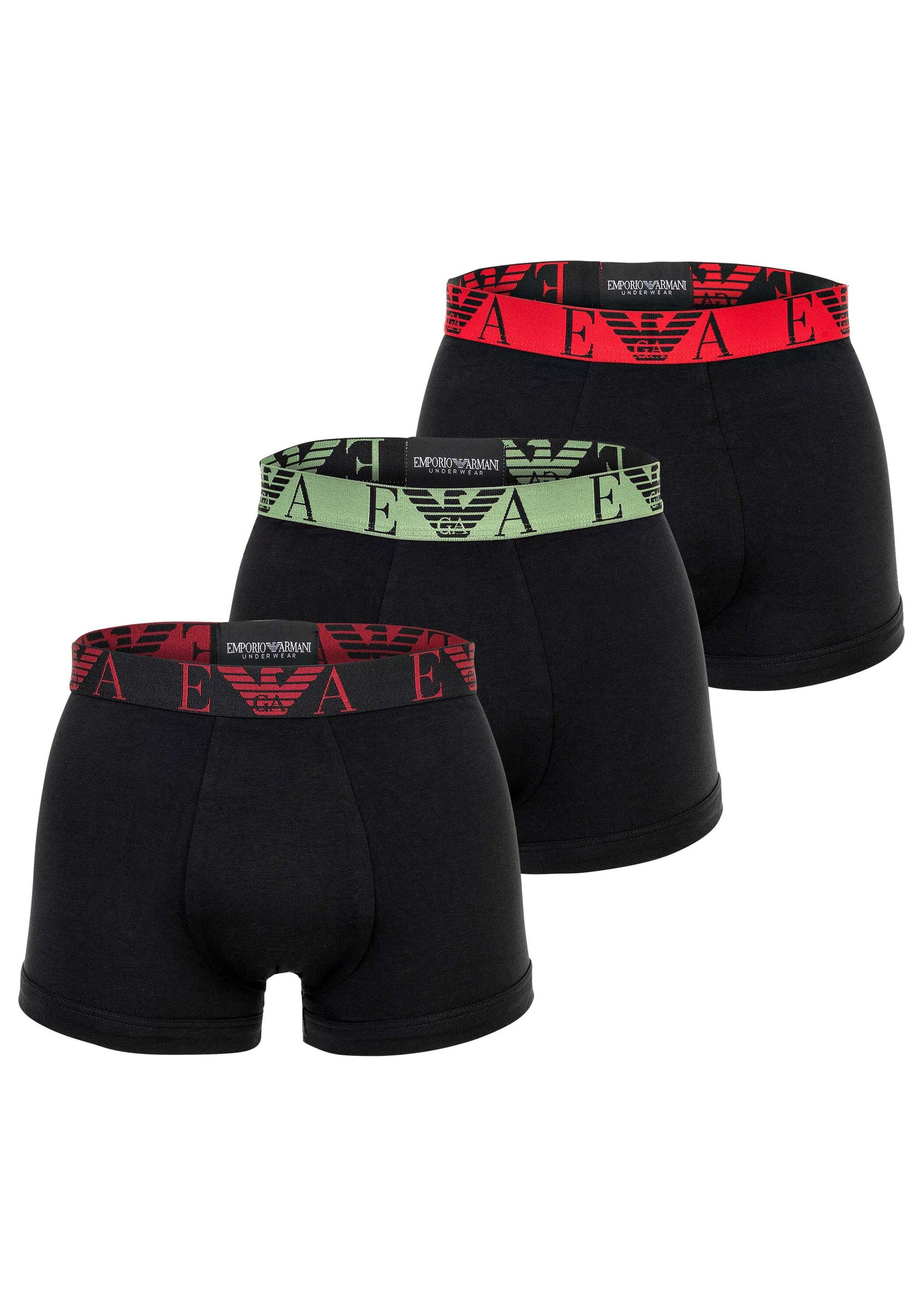 Emporio Armani Boxershorts "Boxershort BOLD MONOGRAM 3er Pack"