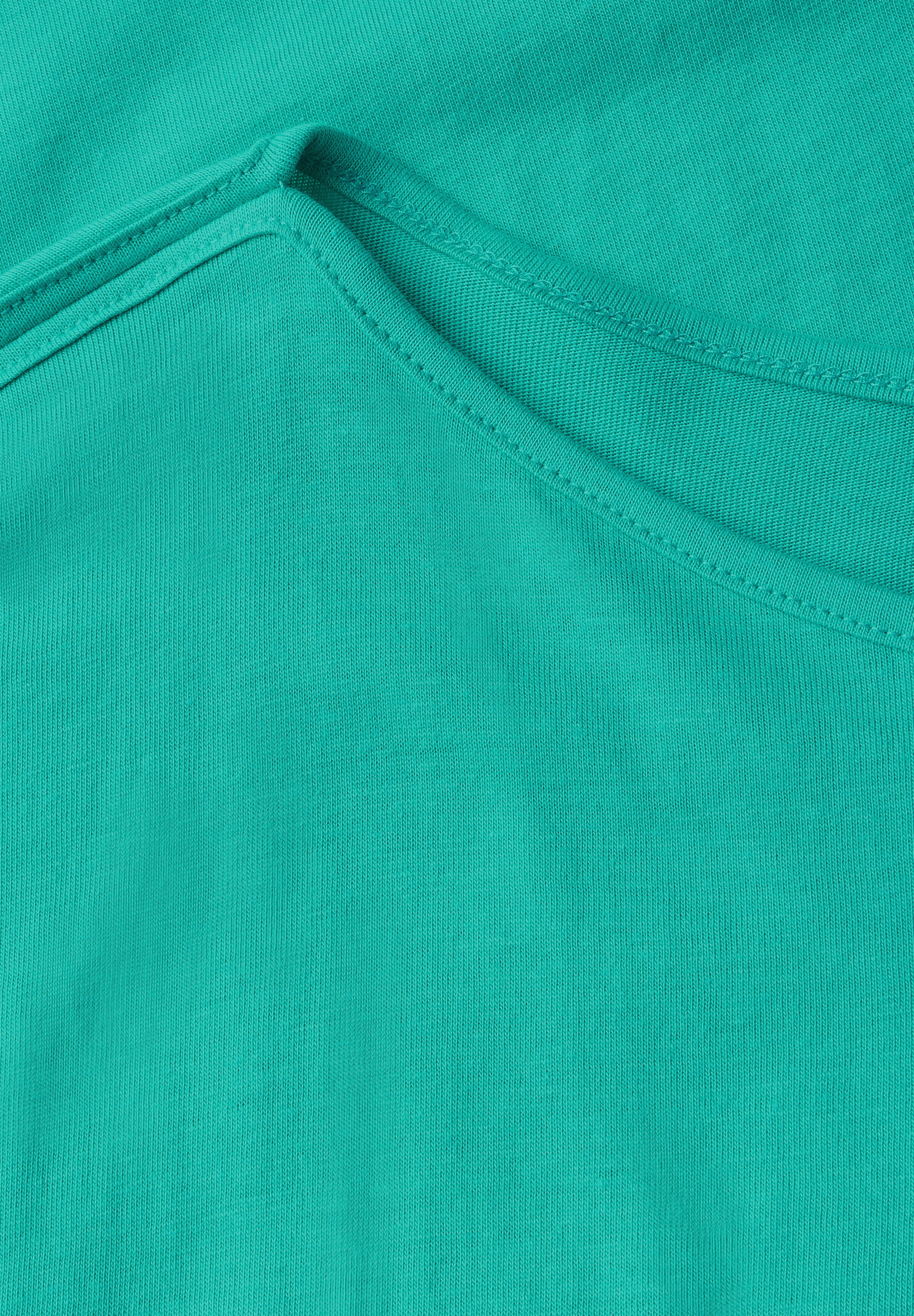 STREET ONE T-Shirt mit U-Boot-Ausschnitt