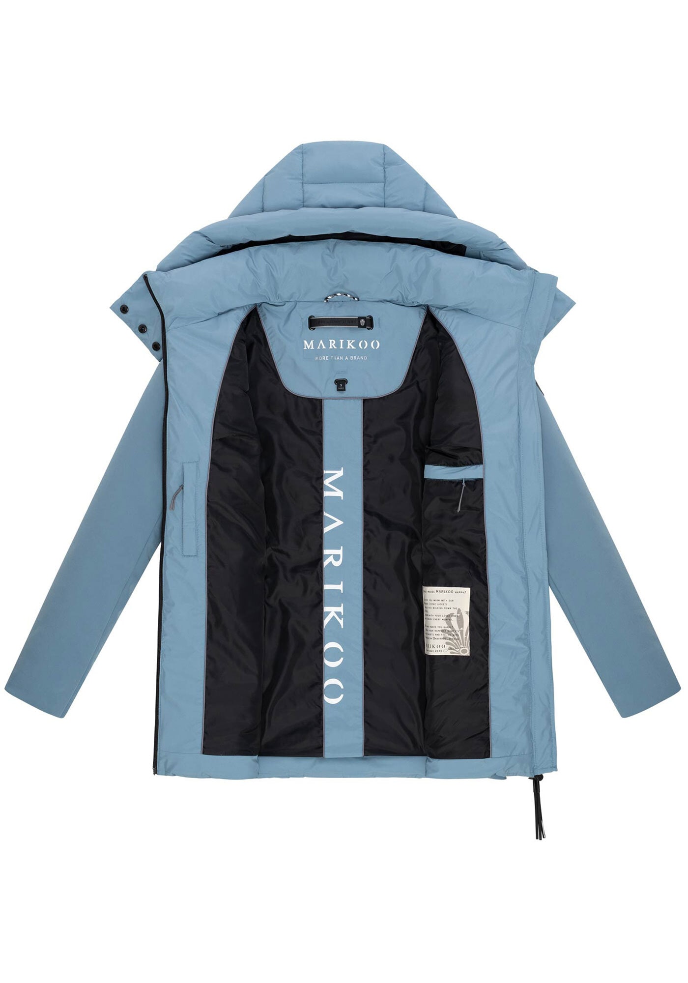 Marikoo Winterjacke »Tivaa«, Feminine Silhouette
