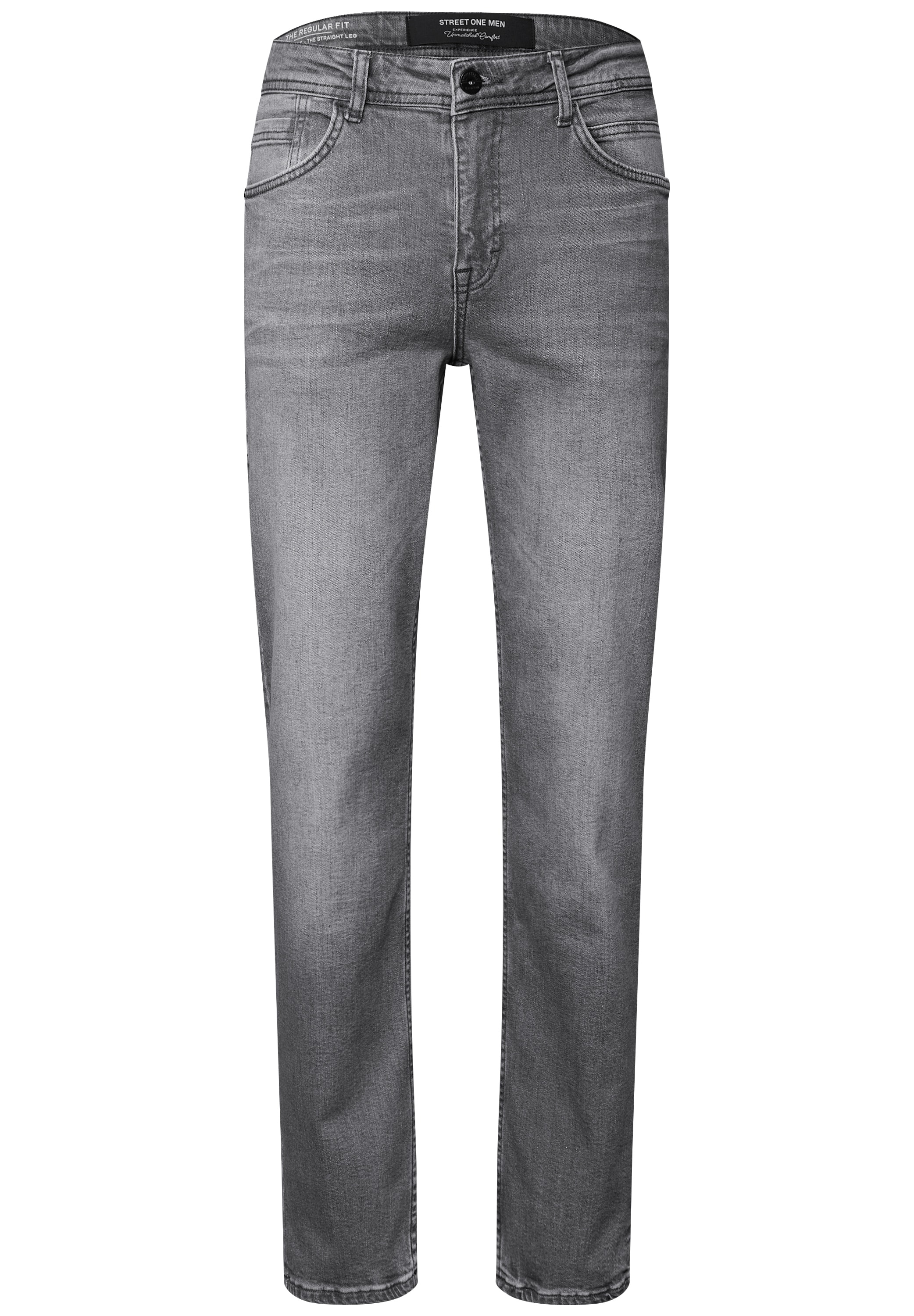 STREET ONE MEN Regular-fit-Jeans, aus Baumwolle mit Stretchanteil