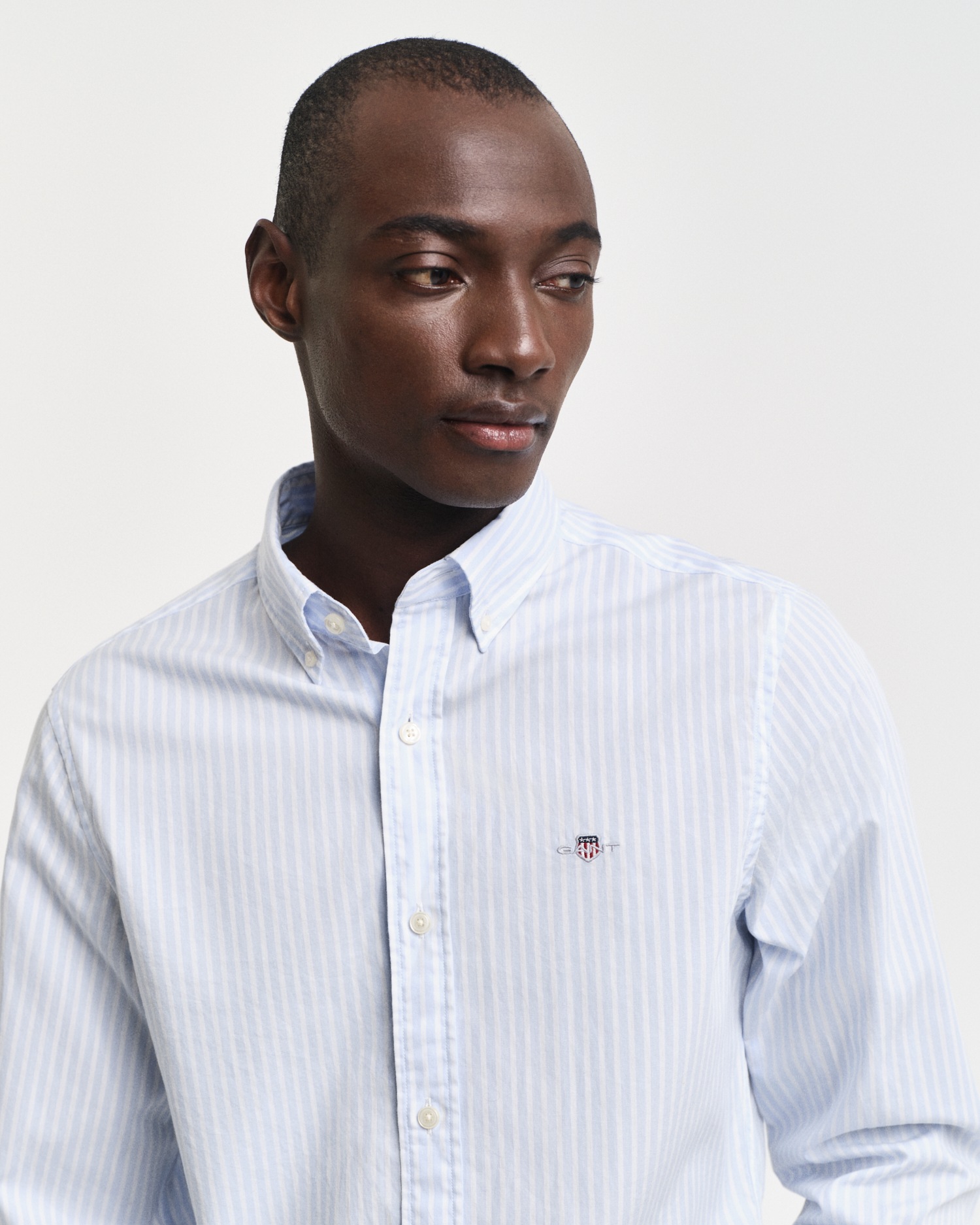 Thumbnail - Gant Langarmhemd "SLIM POPLIN STRIPE SHIRT"